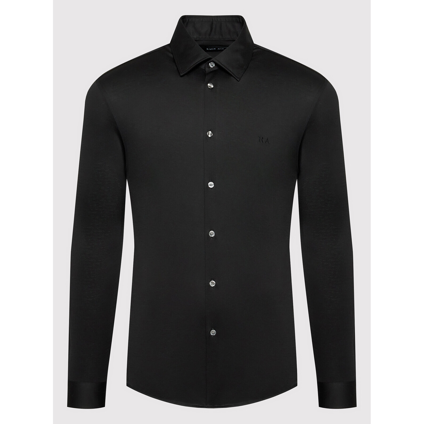 Rage Age Риза Mercury Черен Slim Fit - Pepit.bg