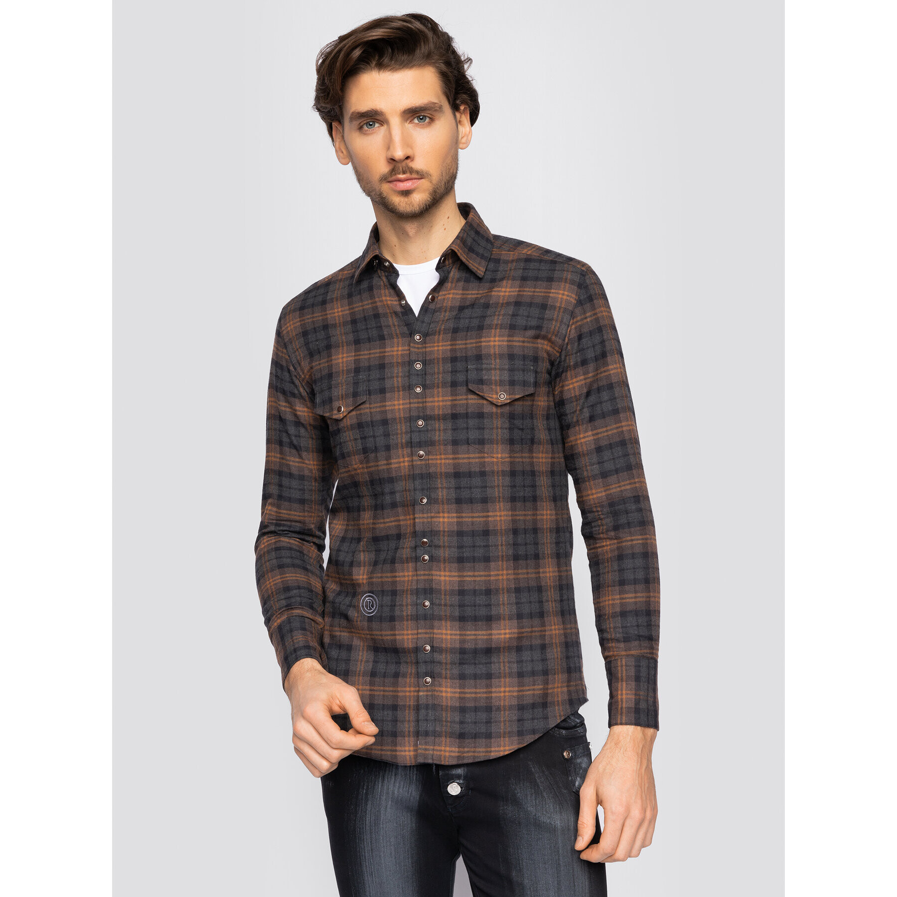 Rage Age Риза Squared 2 Цветен Slim Fit - Pepit.bg
