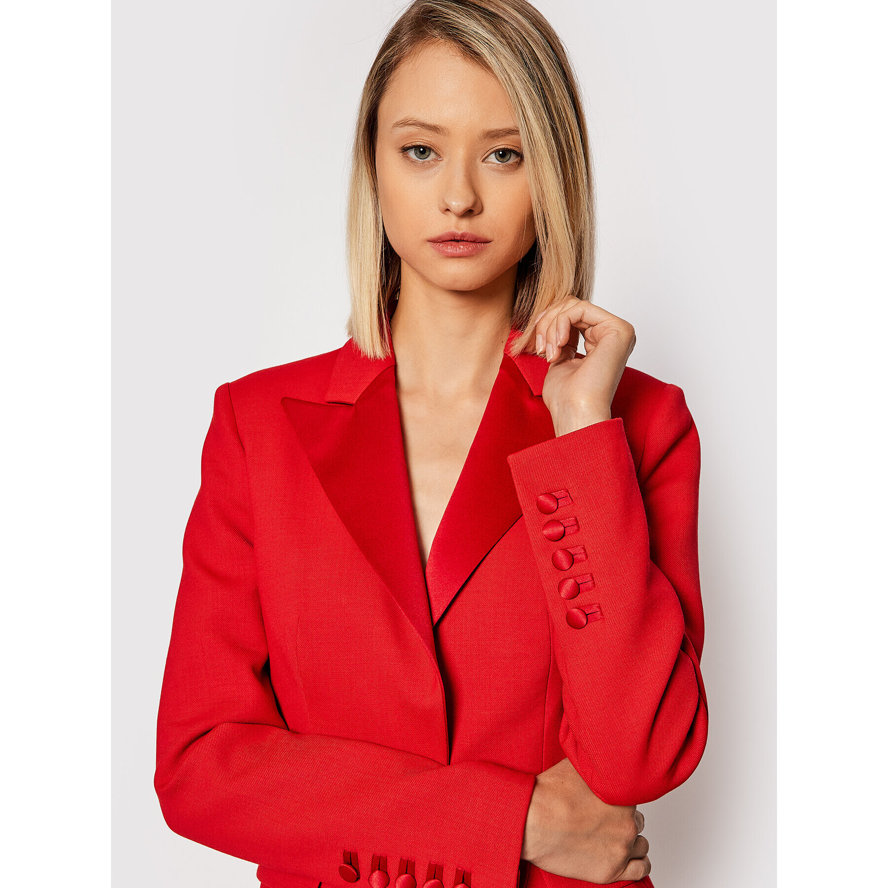 Rage Age Сако Audrey 2 Червен Slim Fit - Pepit.bg