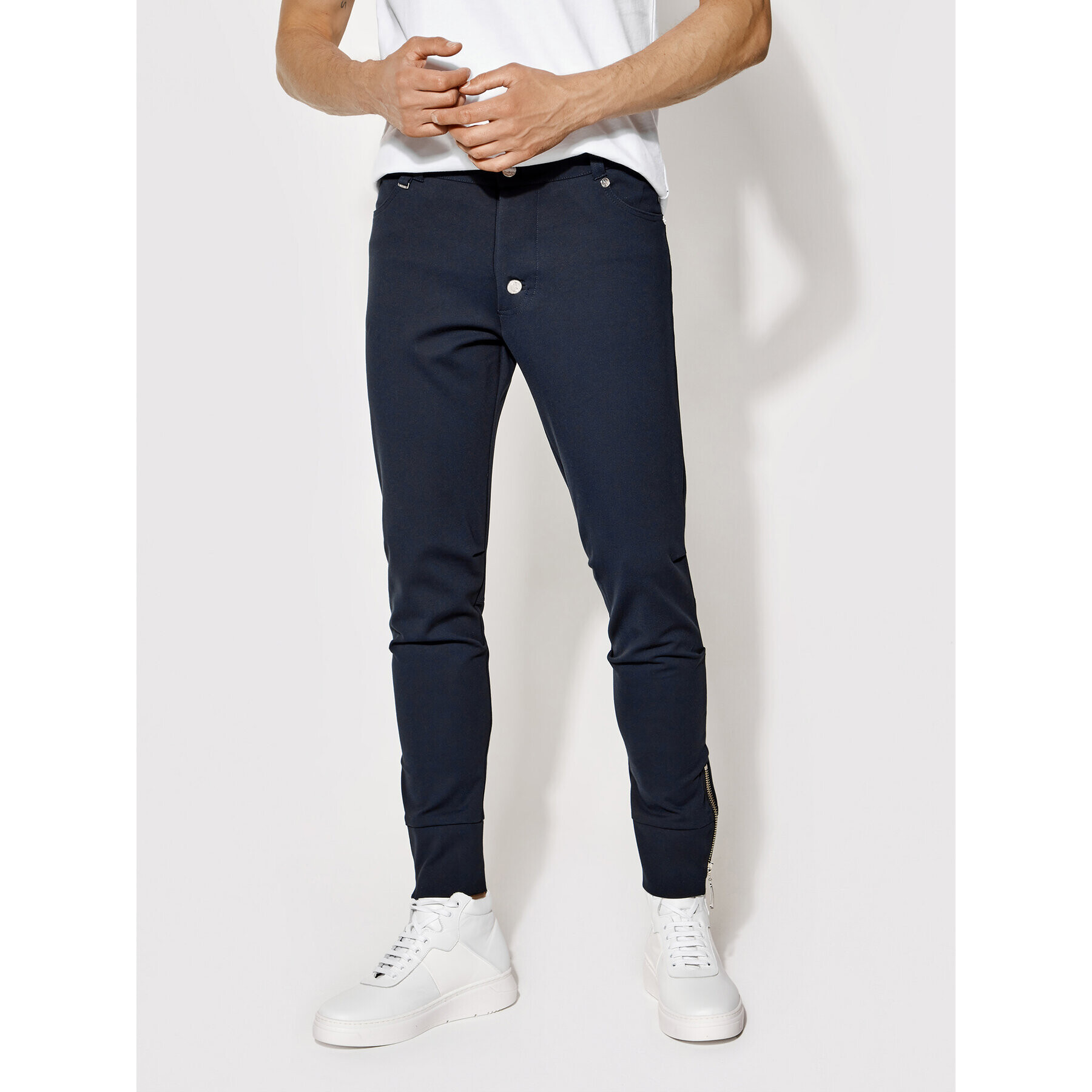Rage Age Текстилни панталони Tougher 2 Тъмносин Slim Fit - Pepit.bg