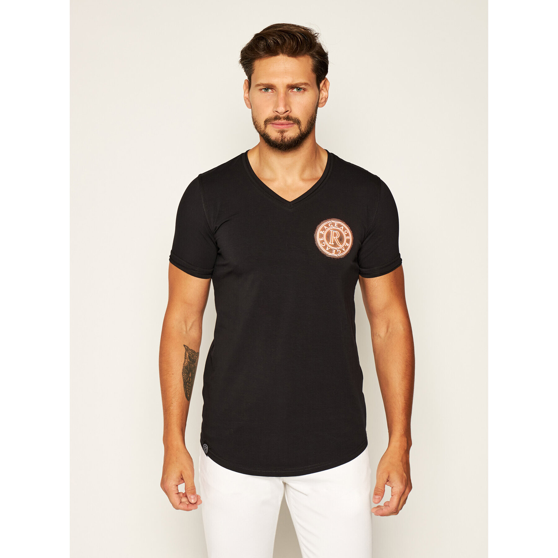 Rage Age Тишърт Agera 2 Черен Slim Fit - Pepit.bg