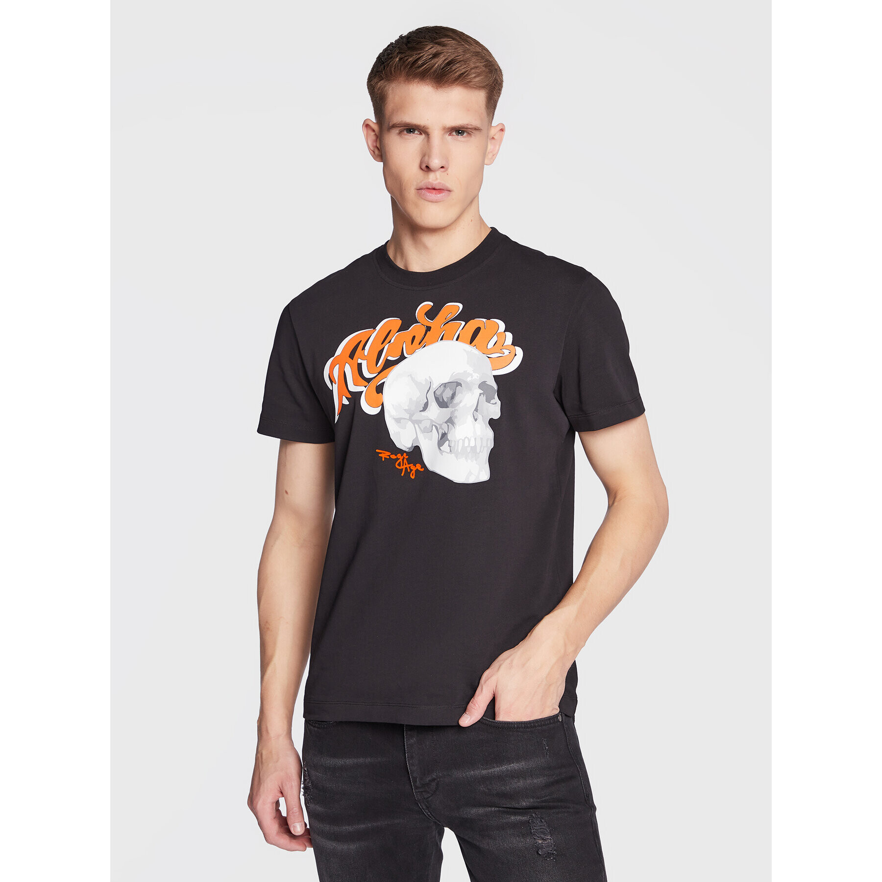 Rage Age Тишърт Alloha Черен Regular Fit - Pepit.bg