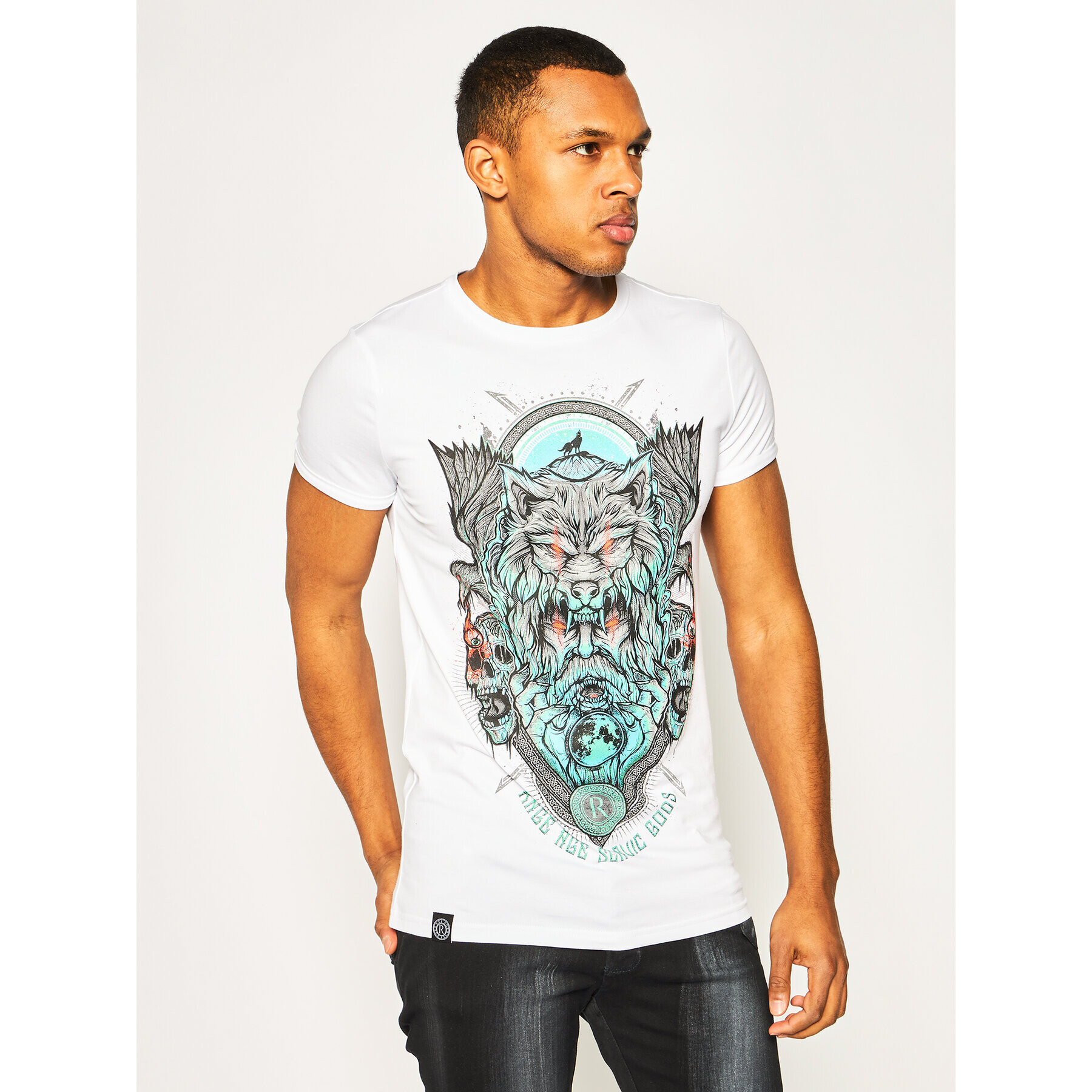 Rage Age Тишърт Chors Бял Regular Fit - Pepit.bg