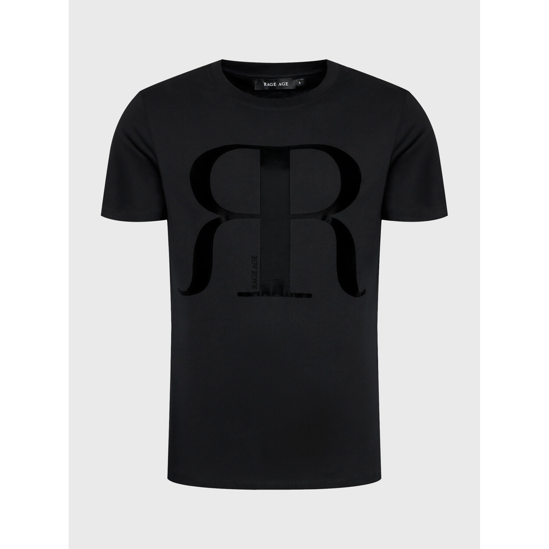 Rage Age Тишърт Gian Черен Regular Fit - Pepit.bg