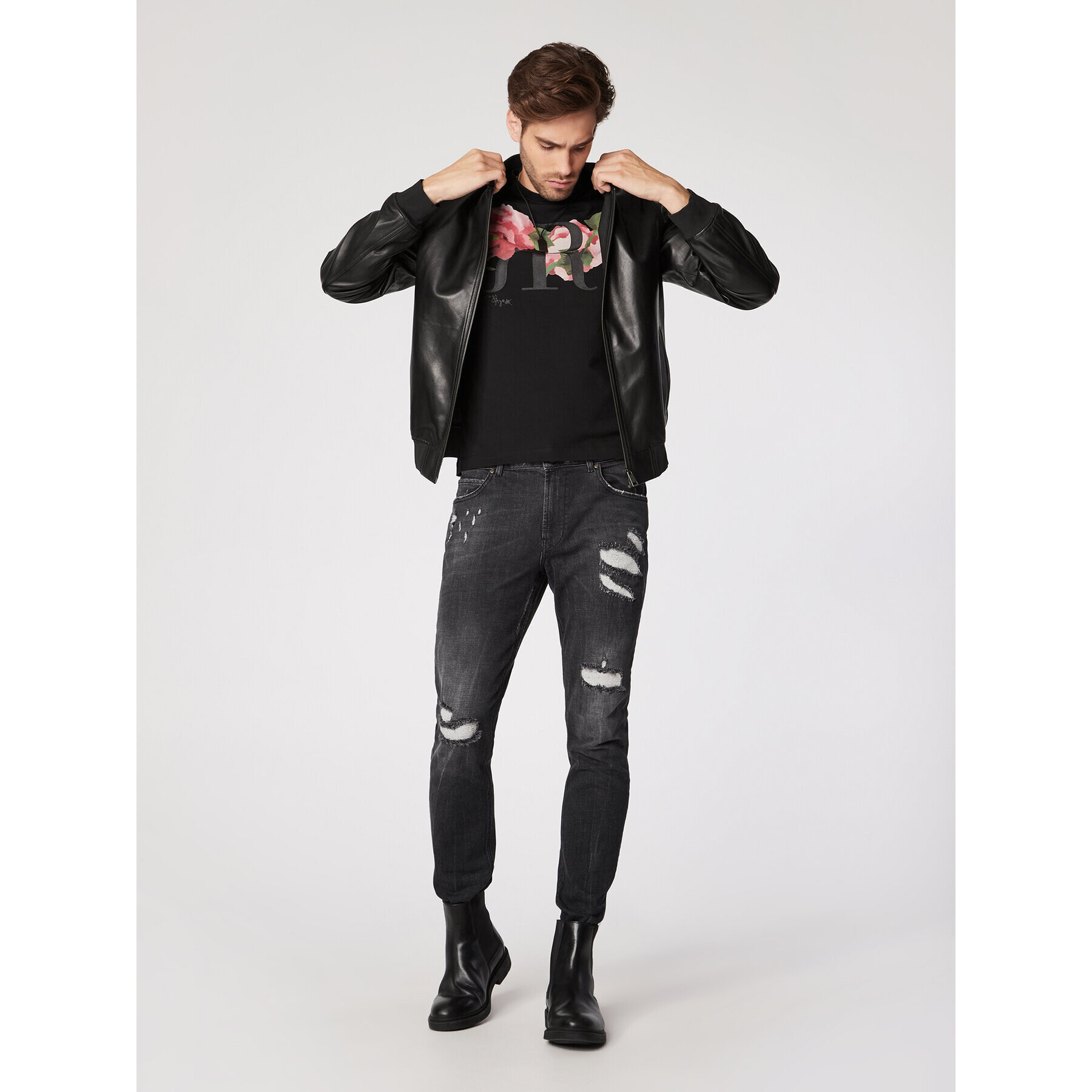 Rage Age Тишърт Gian2 Черен Regular Fit - Pepit.bg