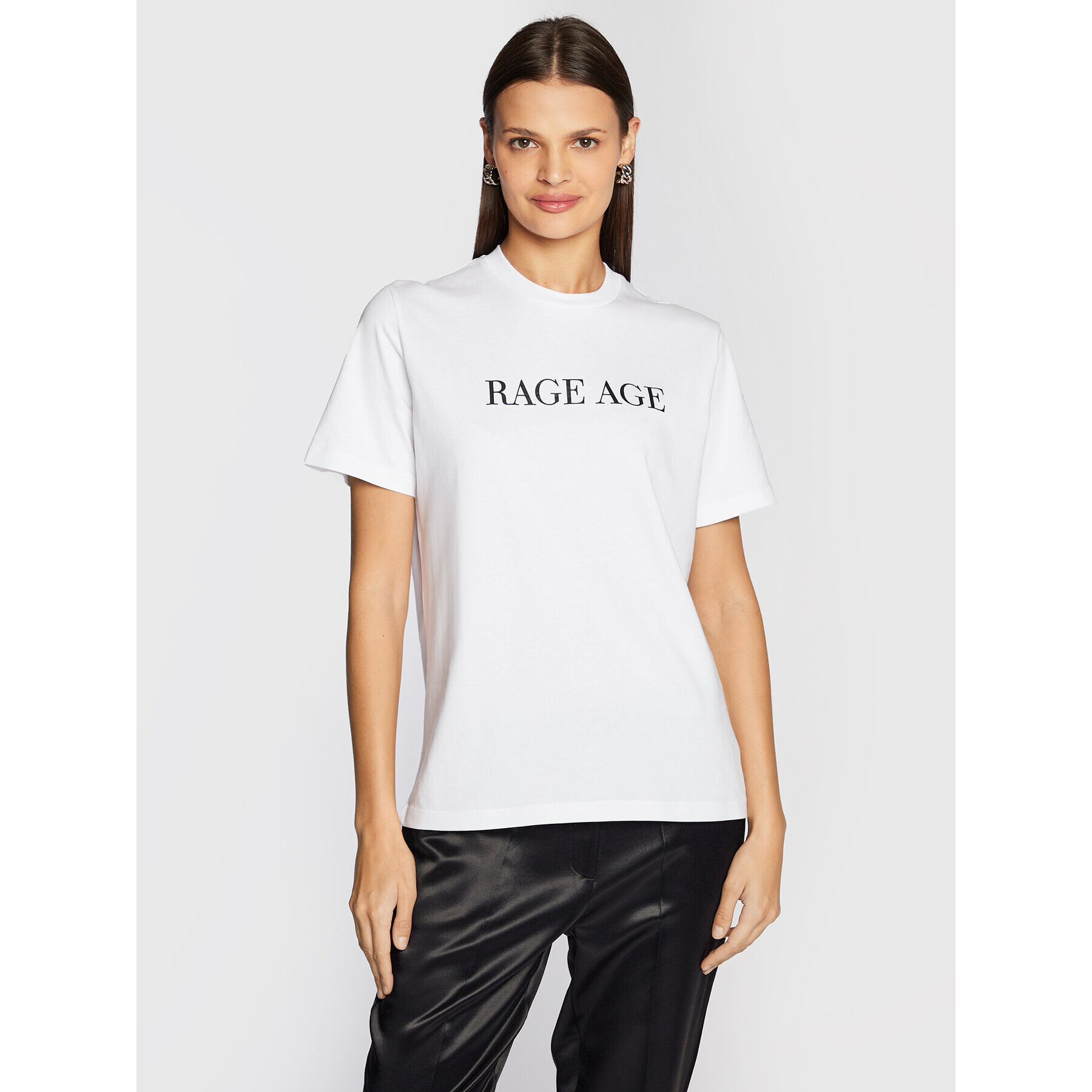 Rage Age Тишърт Kaia Бял Regular Fit - Pepit.bg