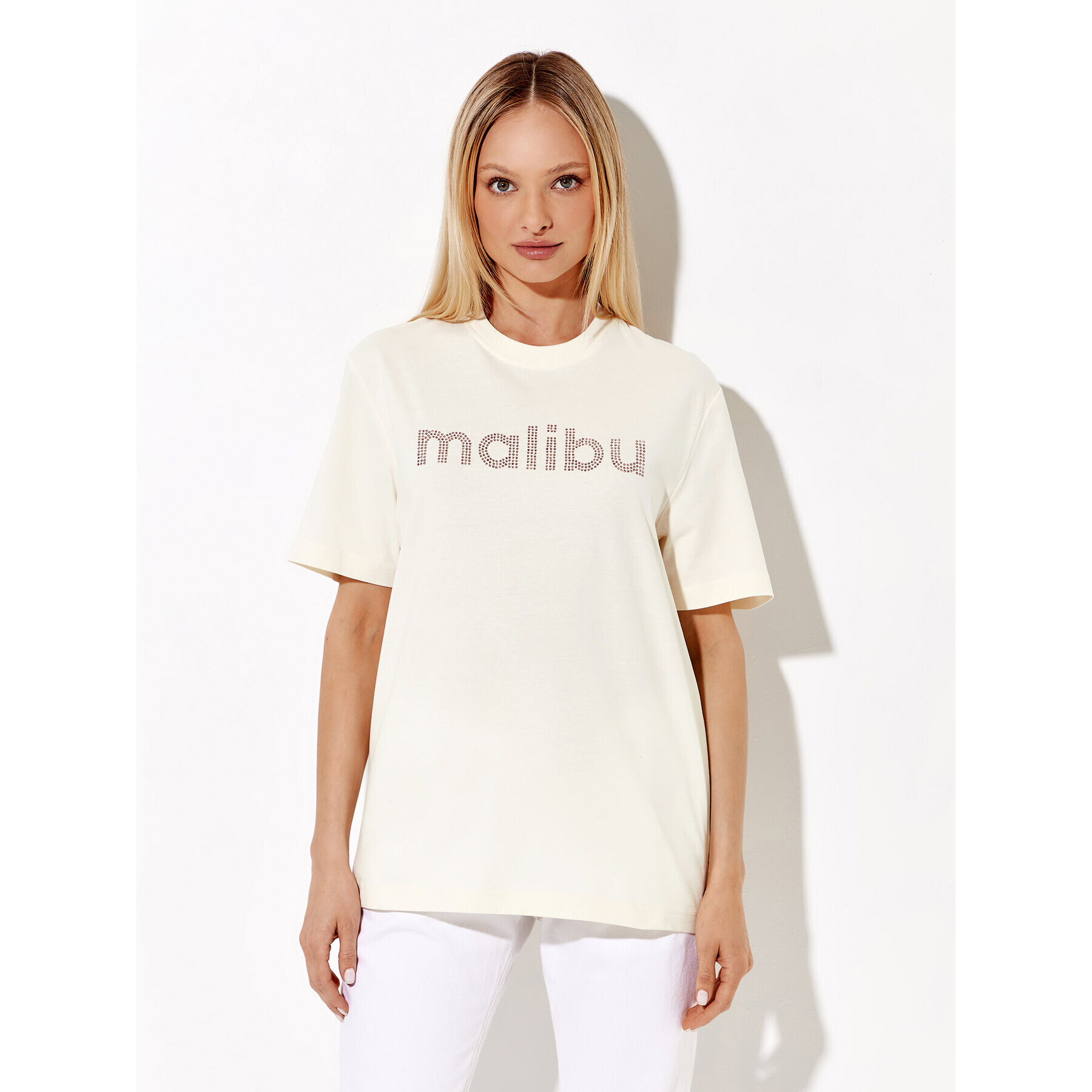 Rage Age Тишърт Malibu Бежов Regular Fit - Pepit.bg