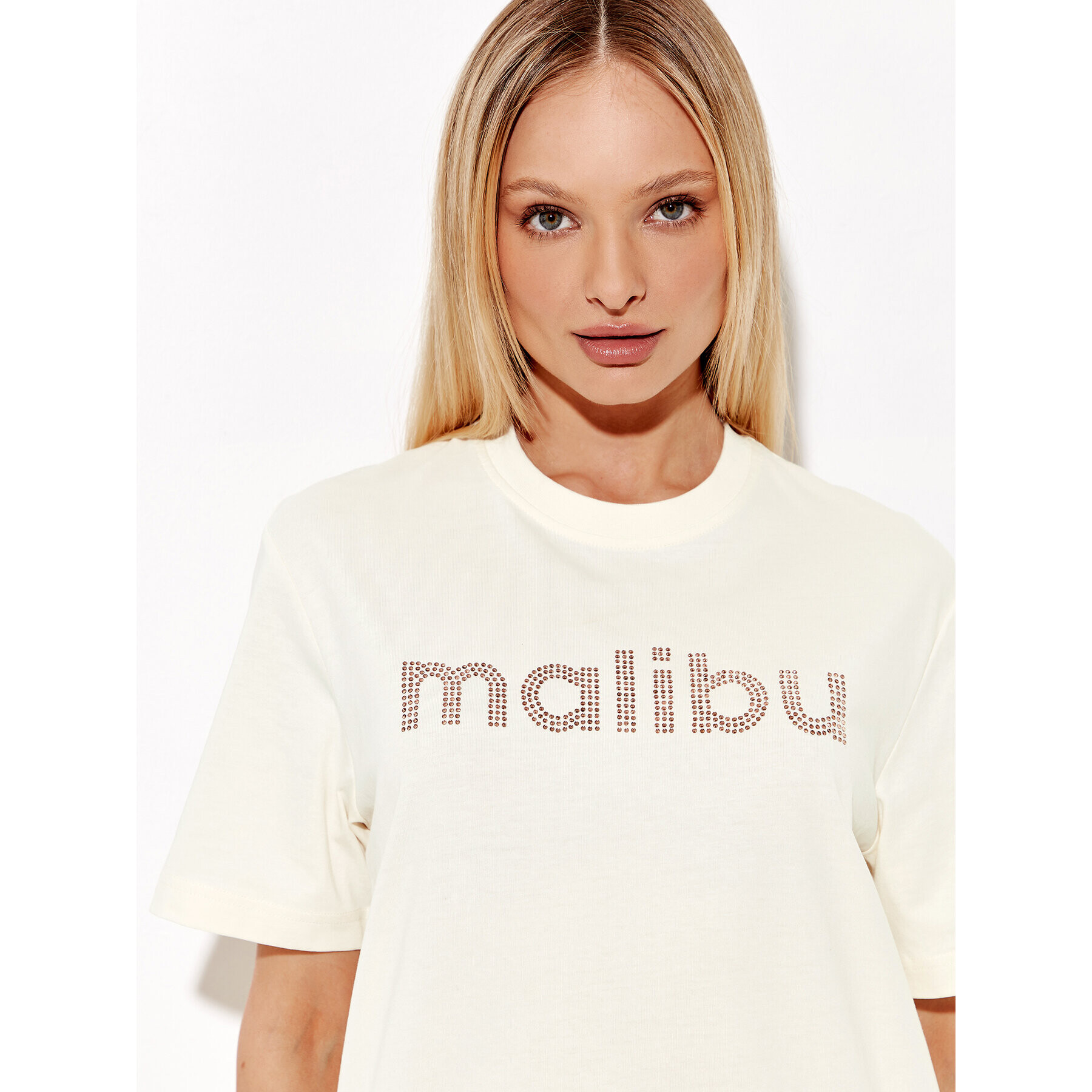 Rage Age Тишърт Malibu Бежов Regular Fit - Pepit.bg
