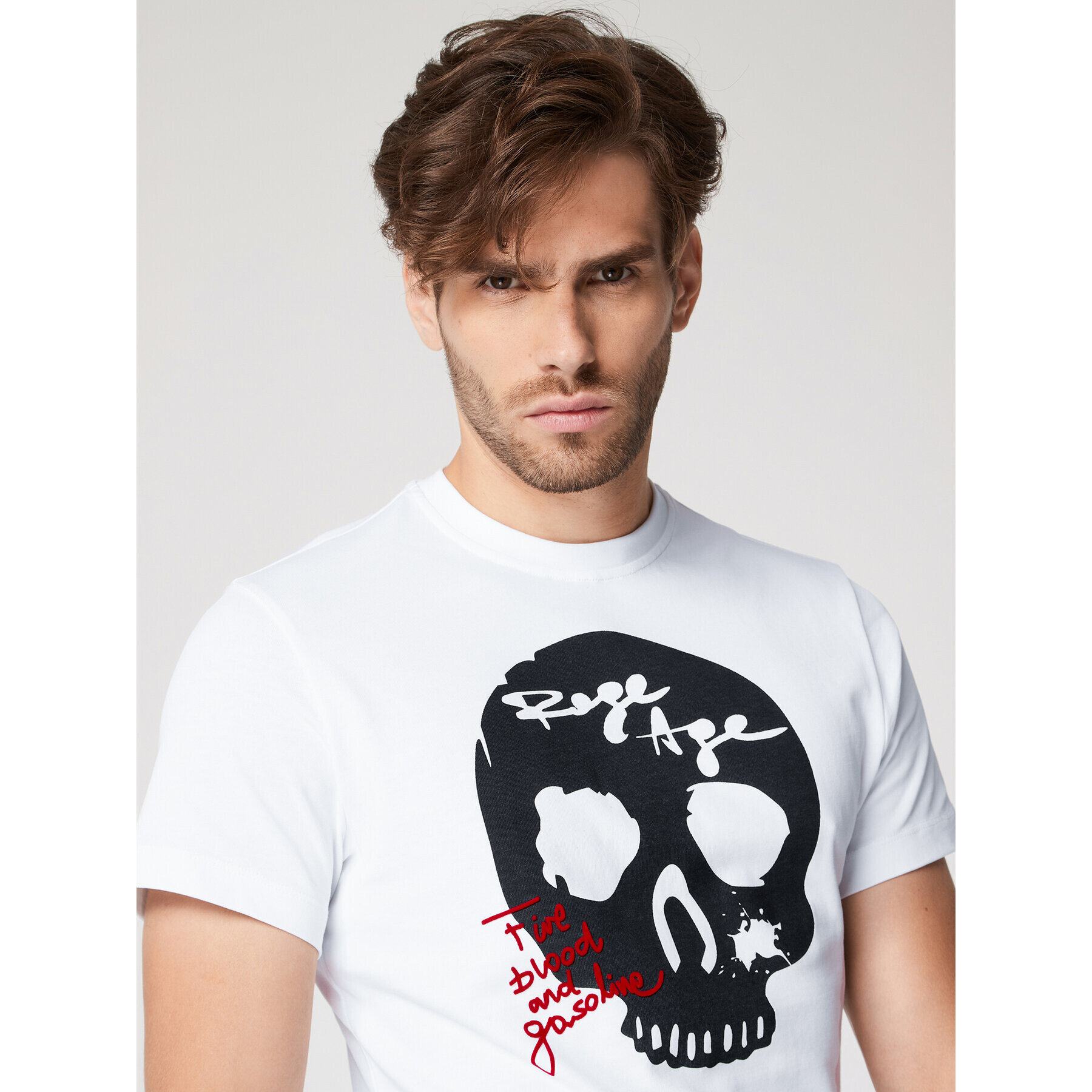Rage Age Тишърт Max Бял Regular Fit - Pepit.bg