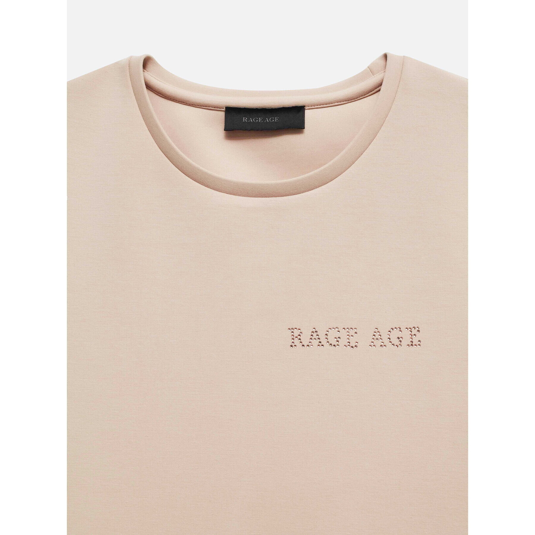 Rage Age Тишърт Monaco Бежов Relaxed Fit - Pepit.bg