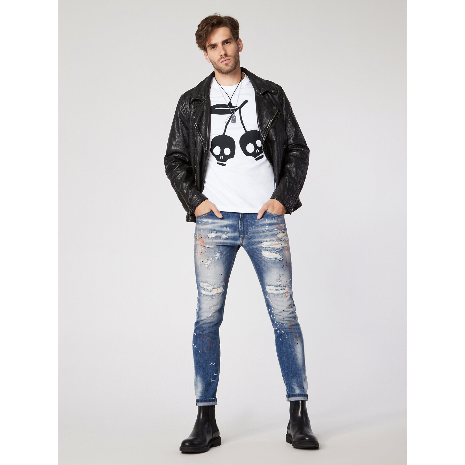 Rage Age Тишърт Monti Бял Regular Fit - Pepit.bg