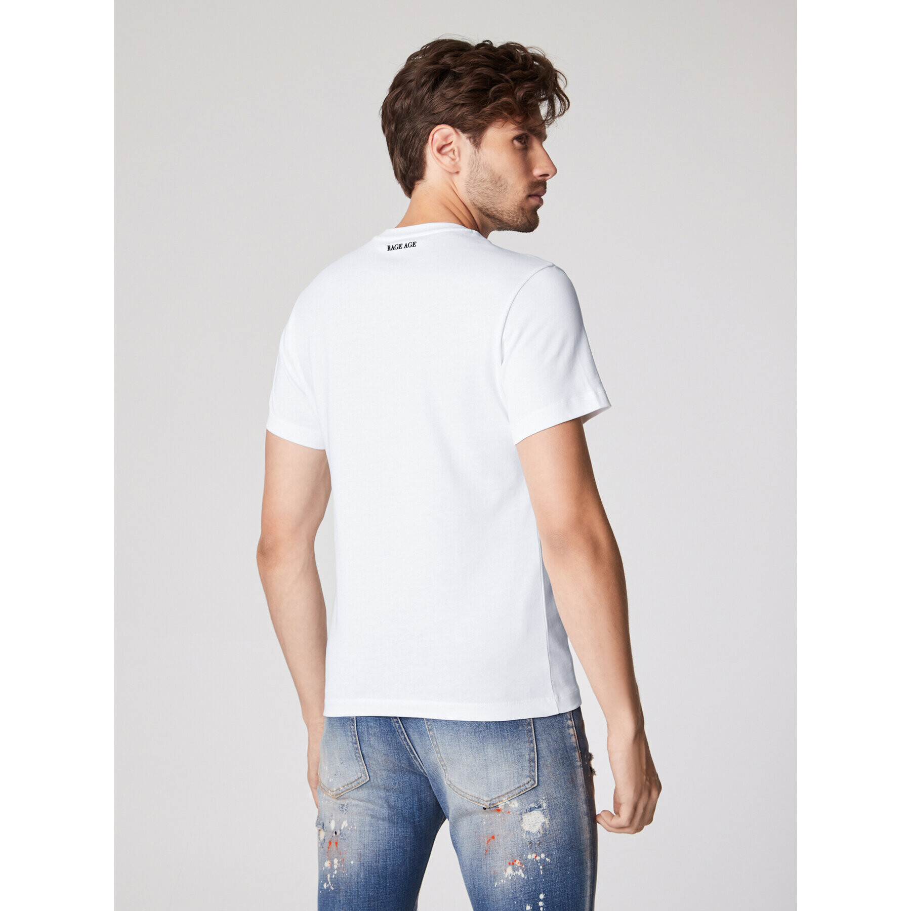 Rage Age Тишърт Monti Бял Regular Fit - Pepit.bg