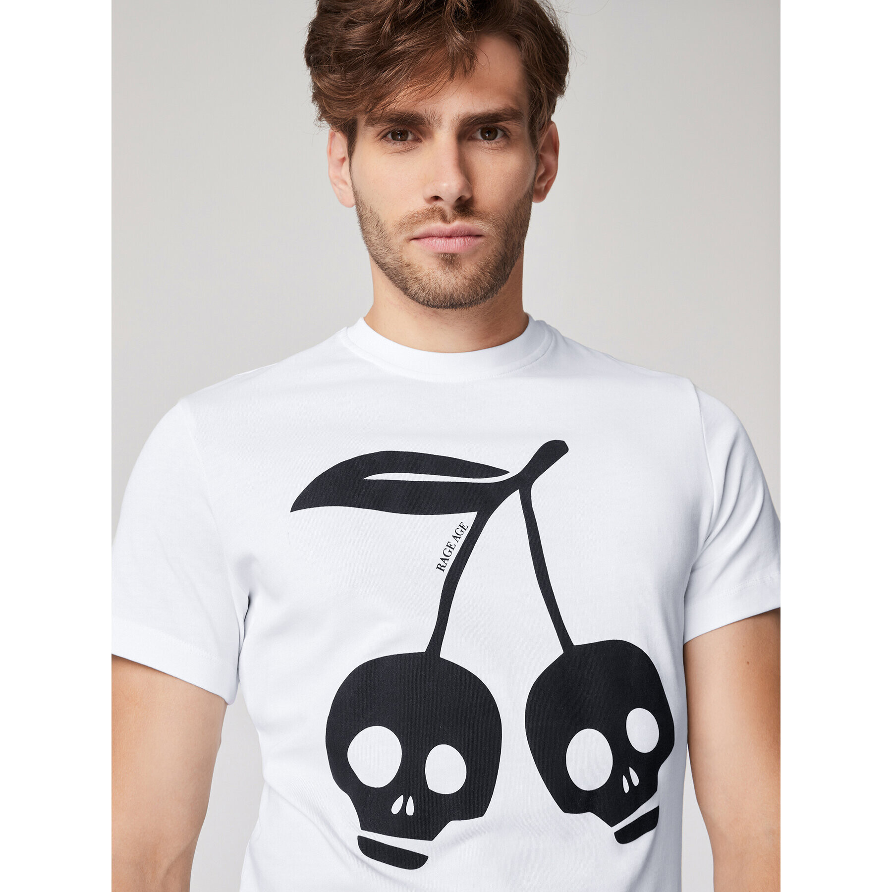 Rage Age Тишърт Monti Бял Regular Fit - Pepit.bg