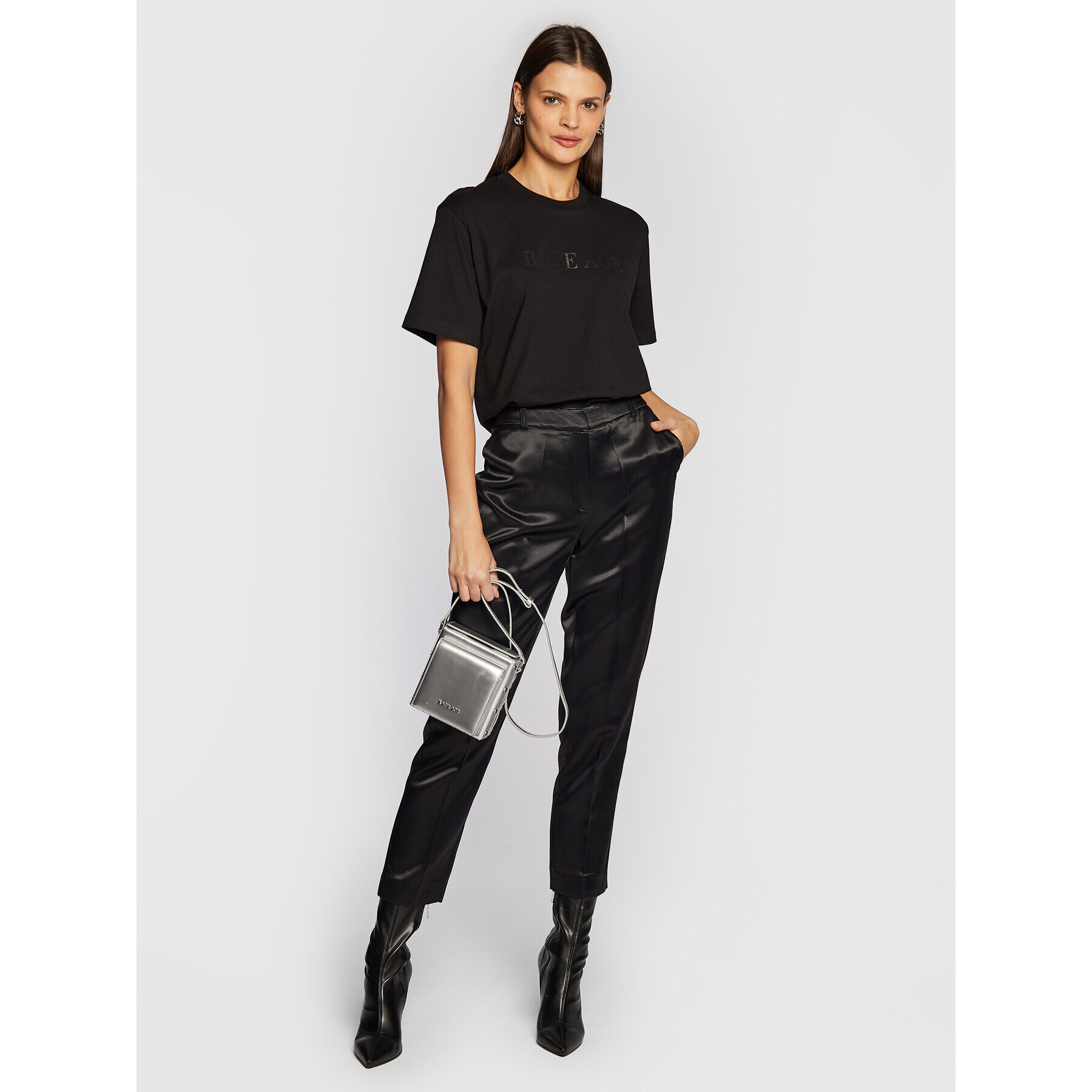 Rage Age Тишърт Olivia Черен Relaxed Fit - Pepit.bg