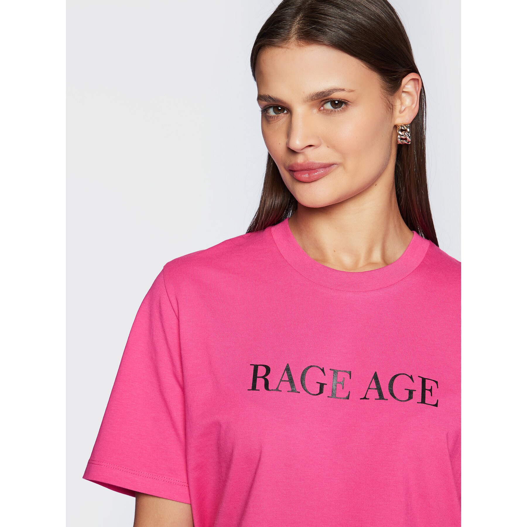 Rage Age Тишърт Olivia Розов Relaxed Fit - Pepit.bg