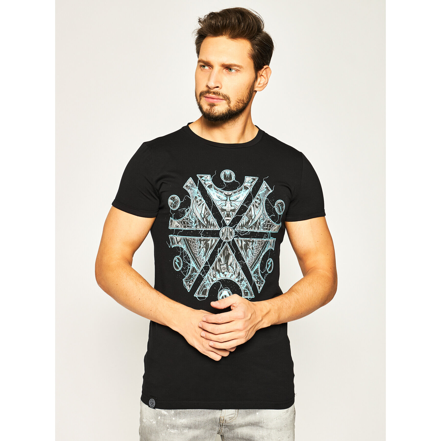 Rage Age Тишърт Perun Черен Regular Fit - Pepit.bg