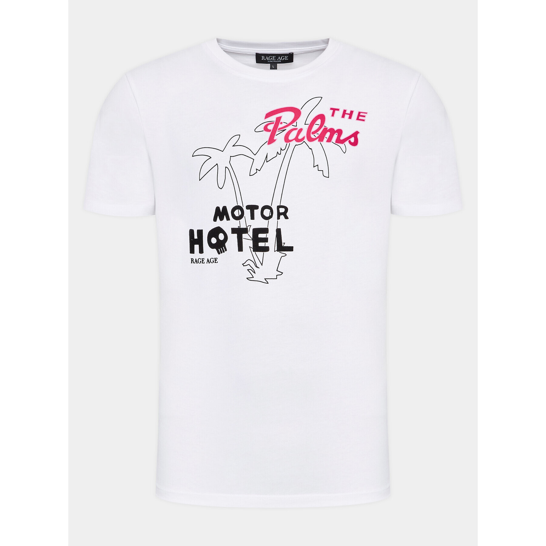 Rage Age Тишърт Santiago Бял Regular Fit - Pepit.bg