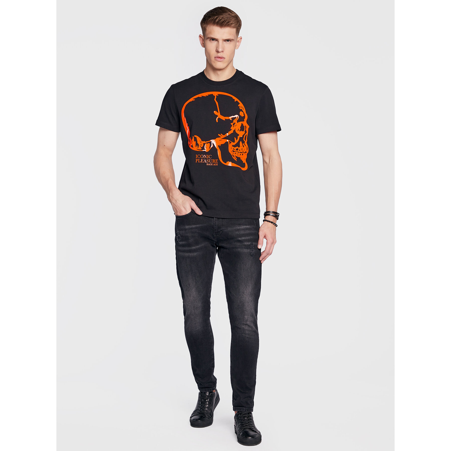 Rage Age Тишърт Sierra Черен Regular Fit - Pepit.bg