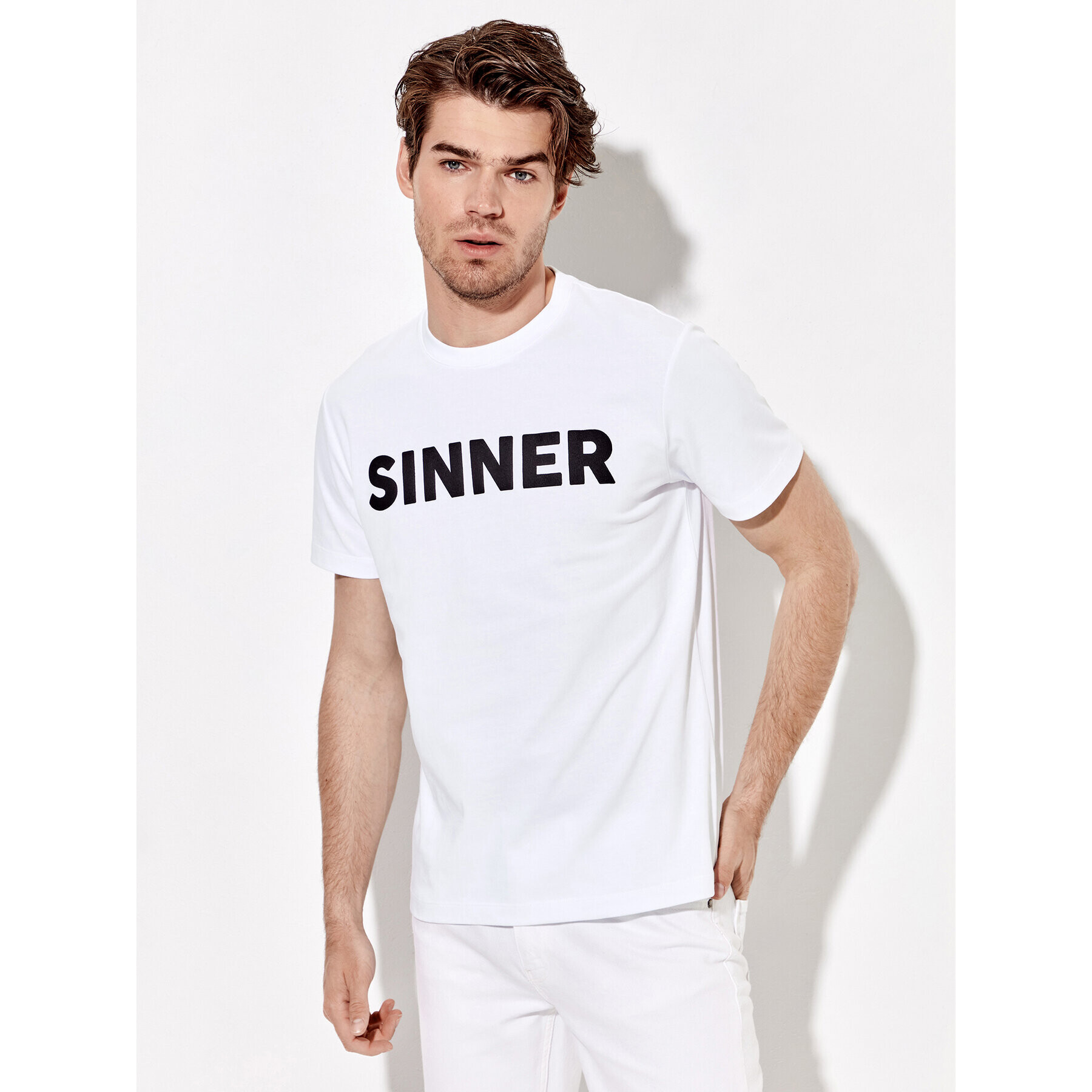 Rage Age Тишърт Sinner Бял Regular Fit - Pepit.bg