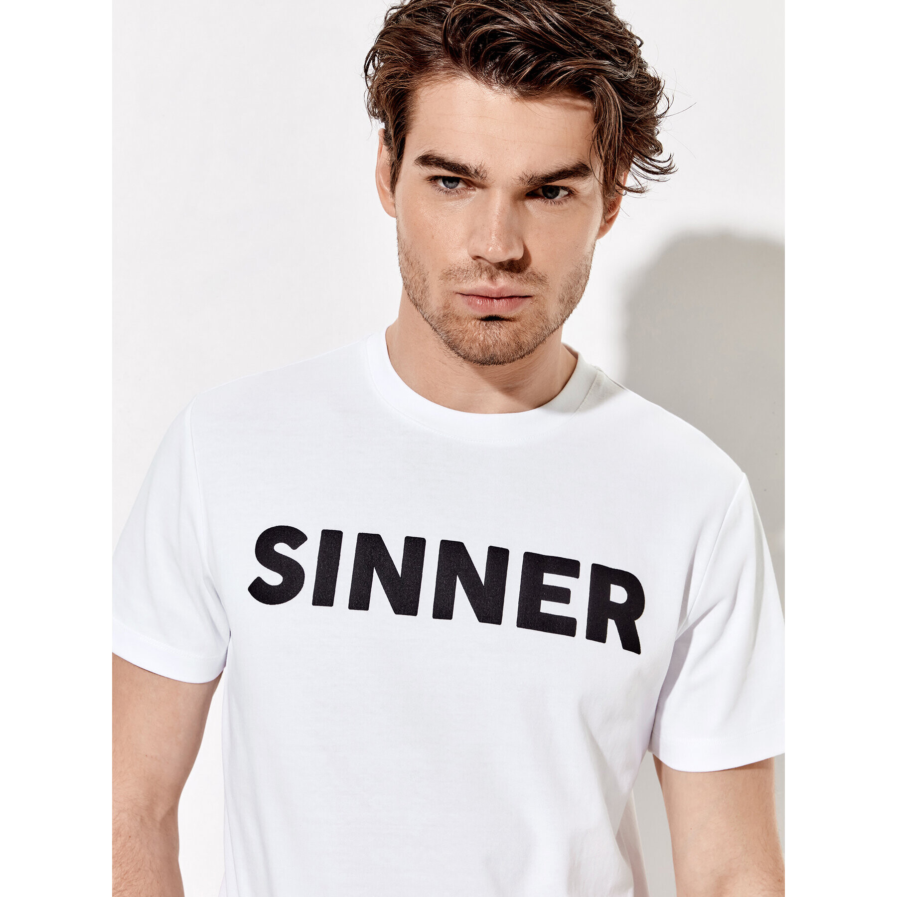 Rage Age Тишърт Sinner Бял Regular Fit - Pepit.bg