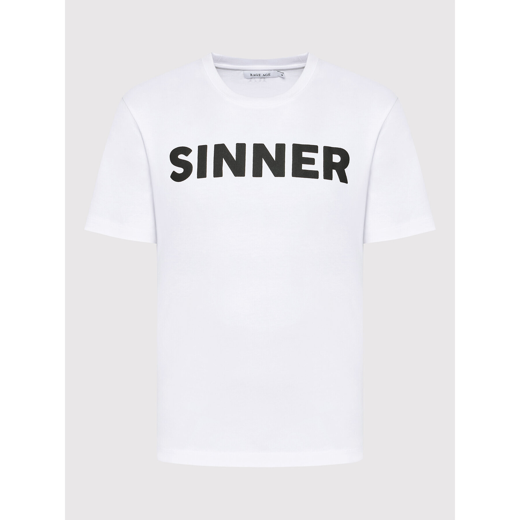 Rage Age Тишърт Sinner Бял Regular Fit - Pepit.bg