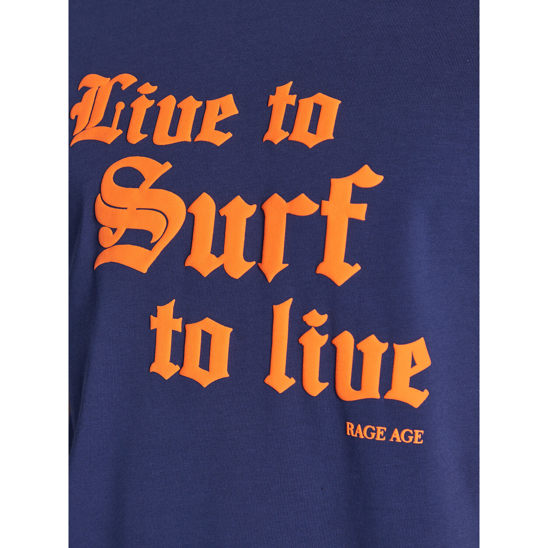 Rage Age Тишърт Surfer Тъмносин Regular Fit - Pepit.bg