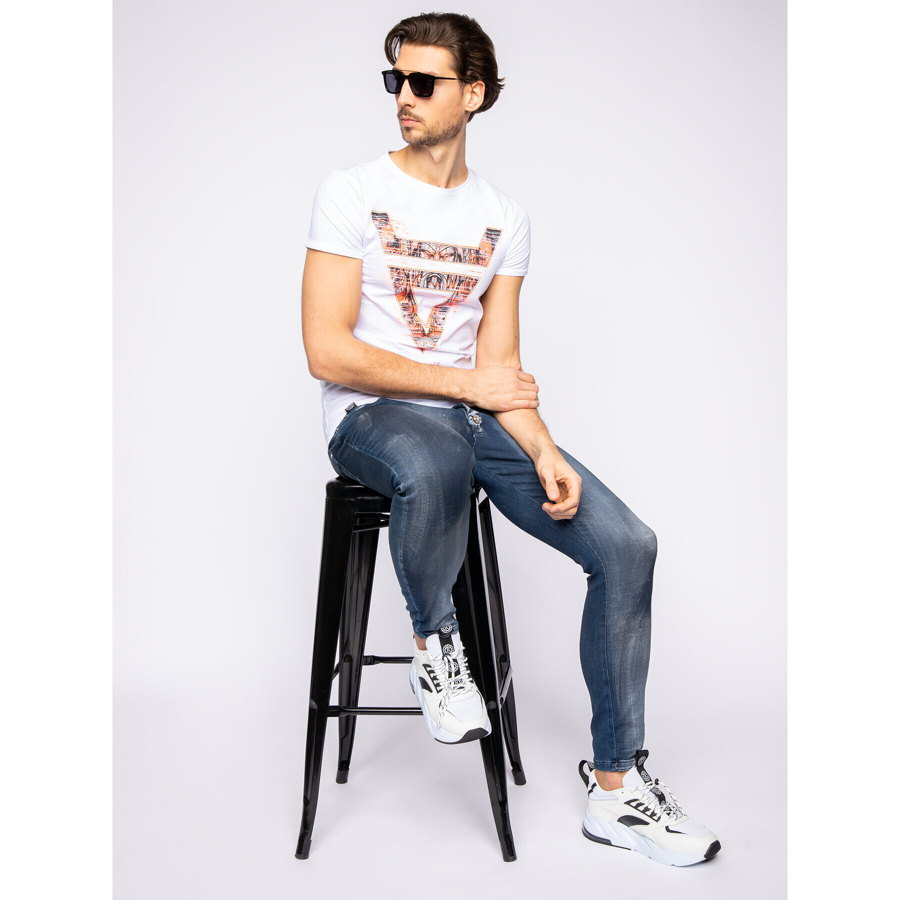 Rage Age Тишърт Weles Бял Regular Fit - Pepit.bg