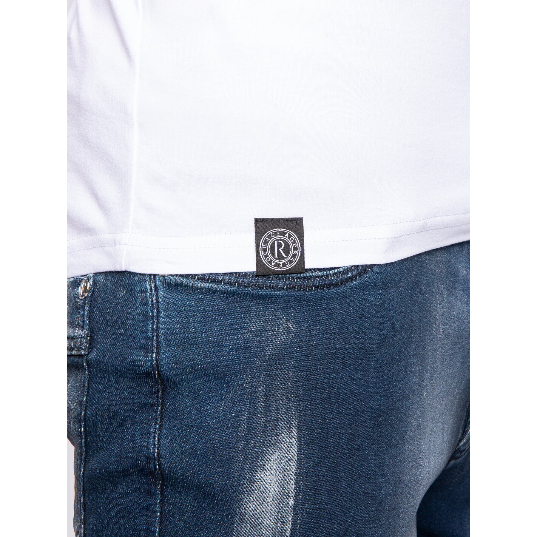 Rage Age Тишърт Weles Бял Regular Fit - Pepit.bg