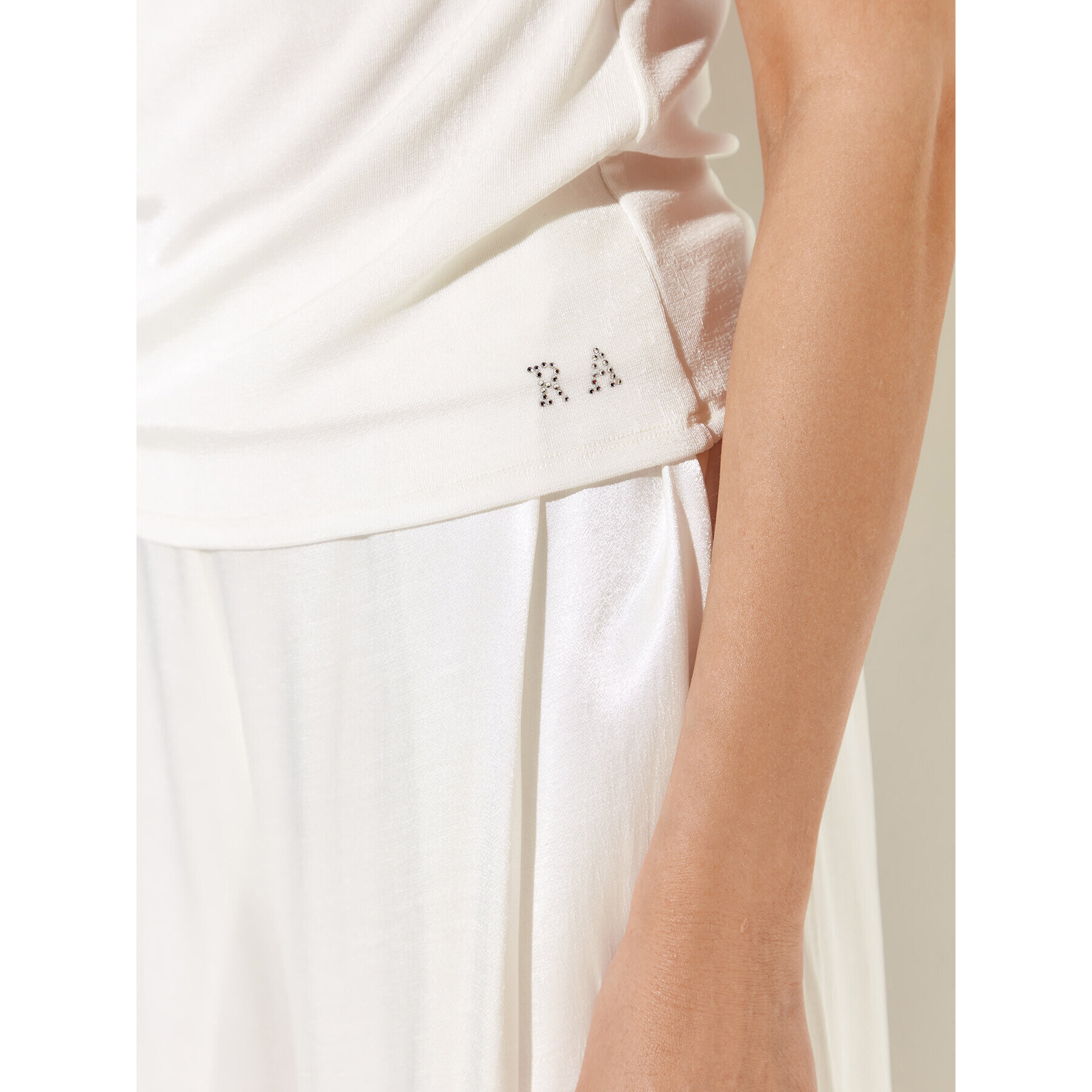 Rage Age топ Shelby Бял Regular Fit - Pepit.bg