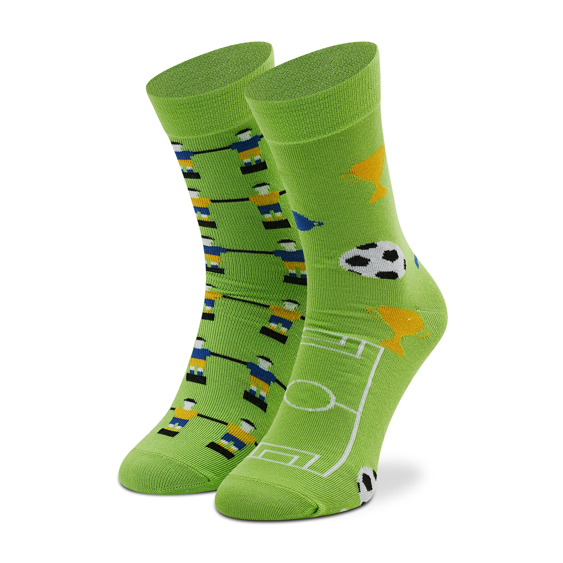 Rainbow Socks Дълги чорапи unisex Box Football Зелен - Pepit.bg