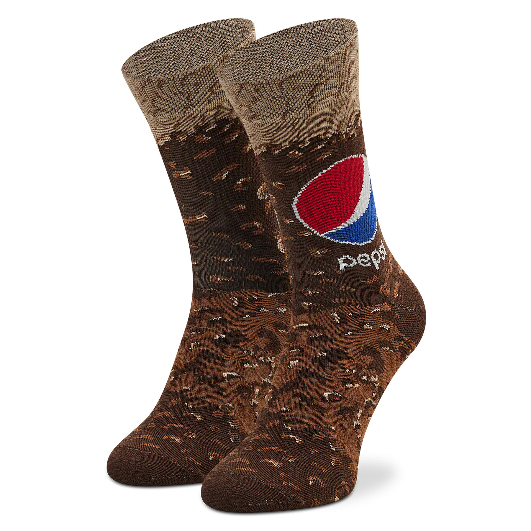 Rainbow Socks Дълги чорапи unisex Can Socks Pepsi Кафяв - Pepit.bg