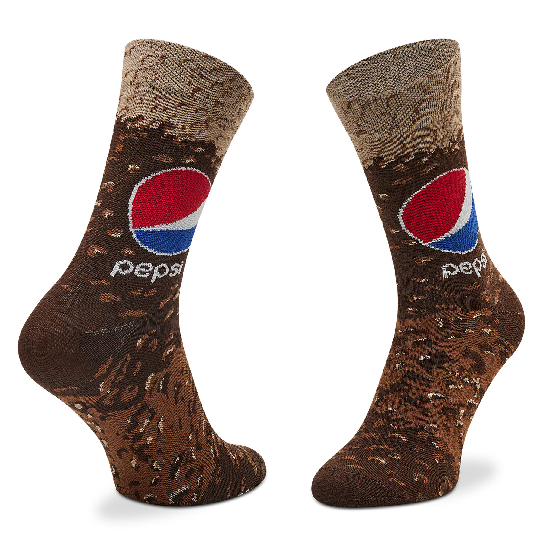 Rainbow Socks Дълги чорапи unisex Can Socks Pepsi Кафяв - Pepit.bg