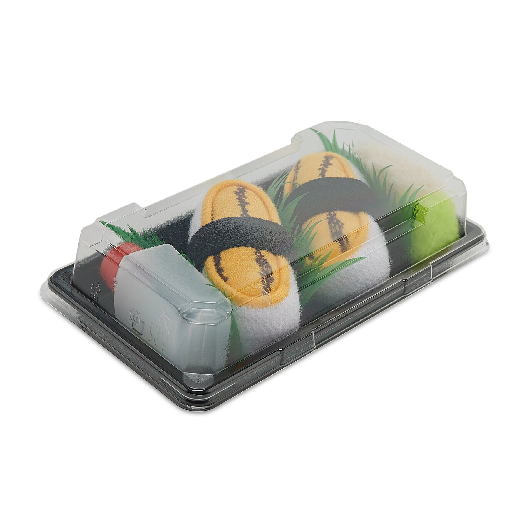 Rainbow Socks Дълги чорапи unisex Sushi Socks Box Tamago Omelette Nigiri Жълт - Pepit.bg