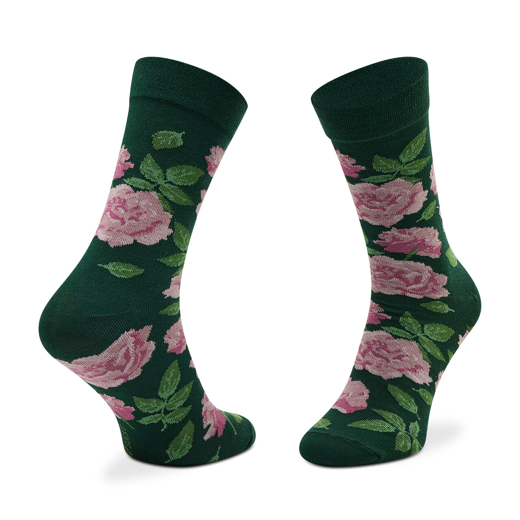 Rainbow Socks Комплект 3 чифта дълги чорапи дамски Box Flower Розов - Pepit.bg