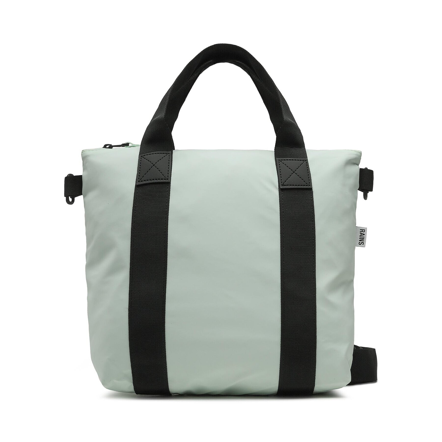 Rains Дамска чанта Tote Bag Mini 13920 Зелен - Pepit.bg