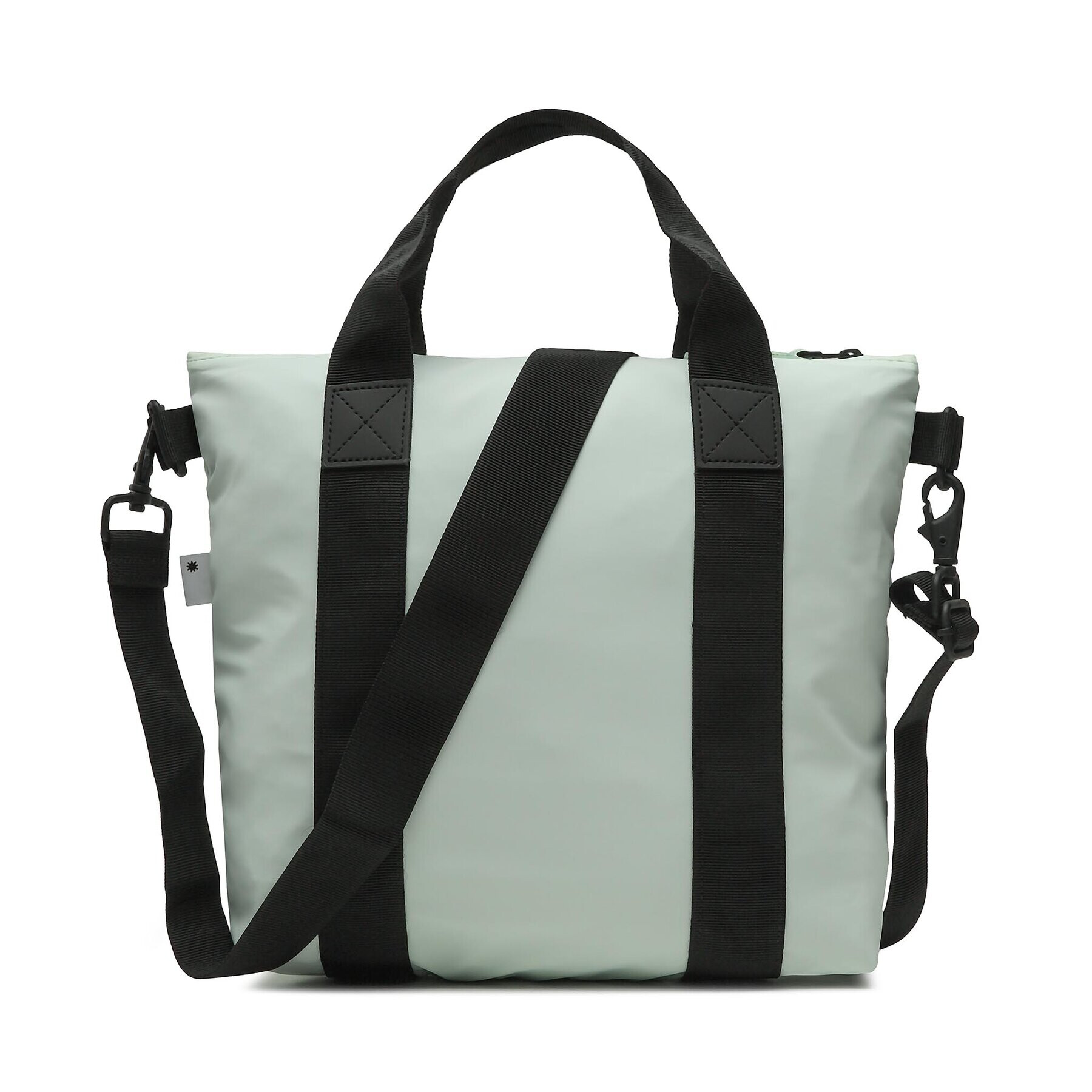 Rains Дамска чанта Tote Bag Mini 13920 Зелен - Pepit.bg