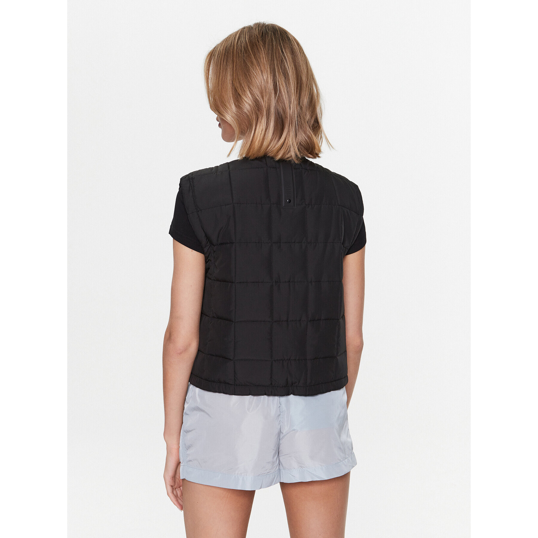 Rains Елек 18190 Черен Casual Fit - Pepit.bg