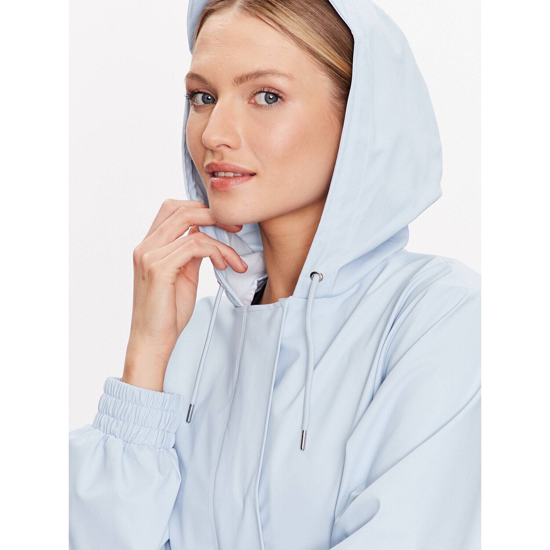 Rains Яке за дъжд 18040 Син Casual Fit - Pepit.bg