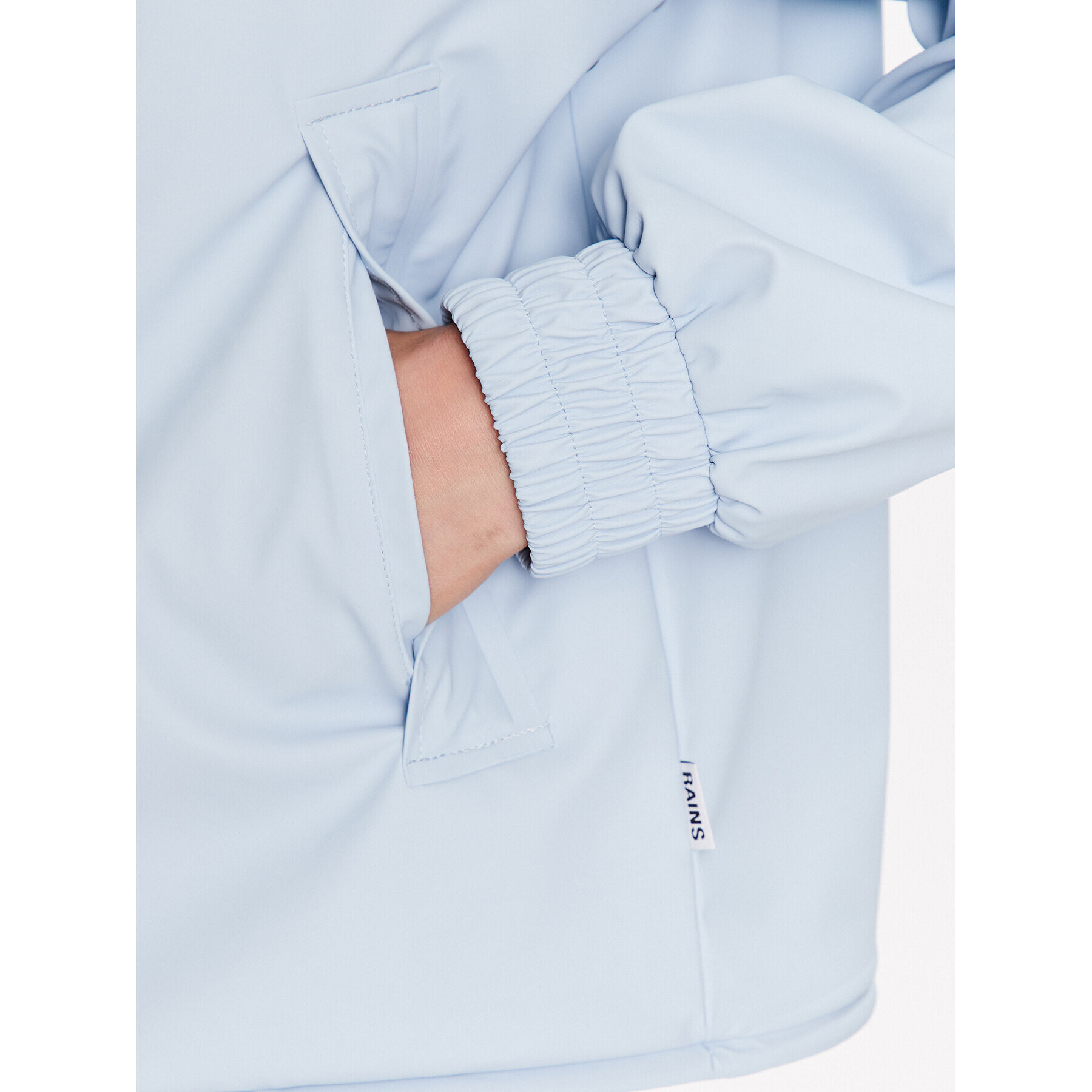 Rains Яке за дъжд 18040 Син Casual Fit - Pepit.bg