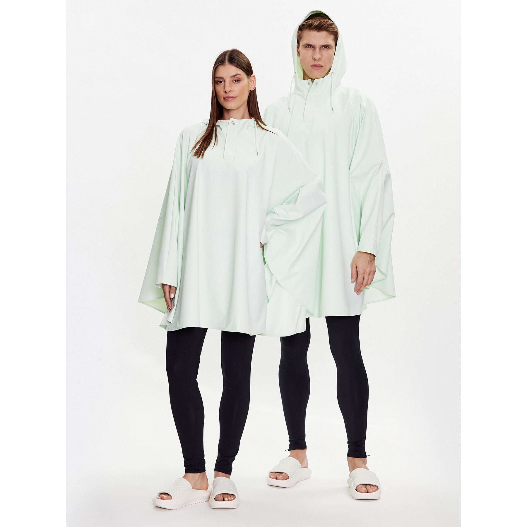Rains Яке за дъжд 18110 Син Relaxed Fit - Pepit.bg
