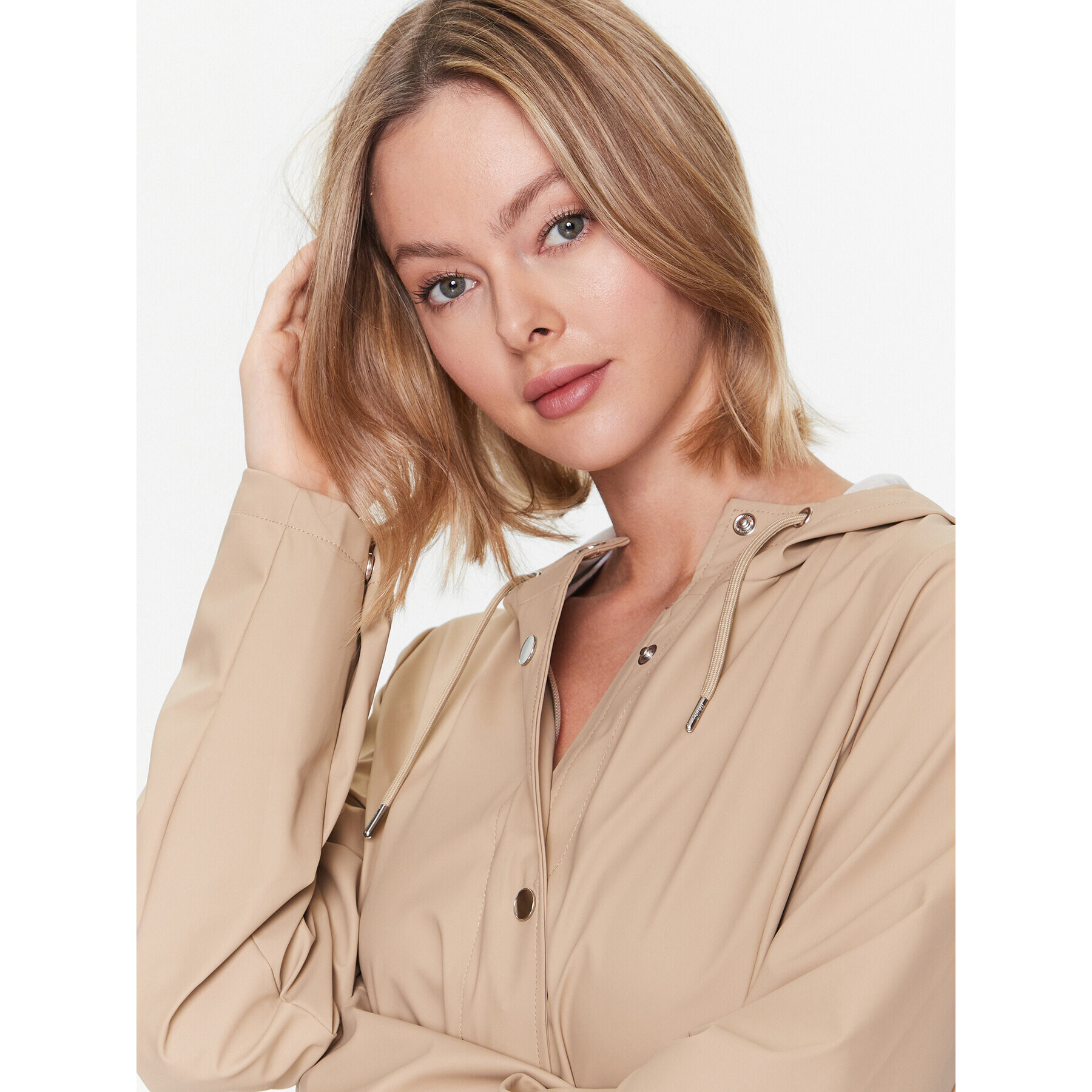 Rains Яке за дъжд 18130 Бежов Regular Fit - Pepit.bg