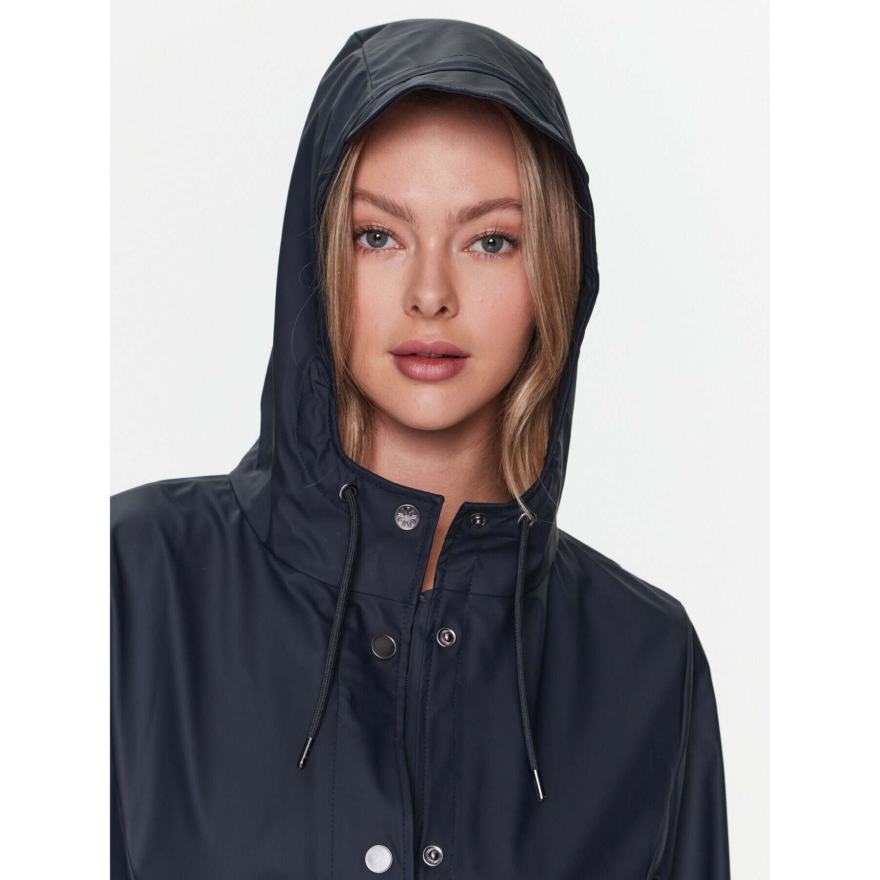 Rains Яке за дъжд 18130 Тъмносин Regular Fit - Pepit.bg