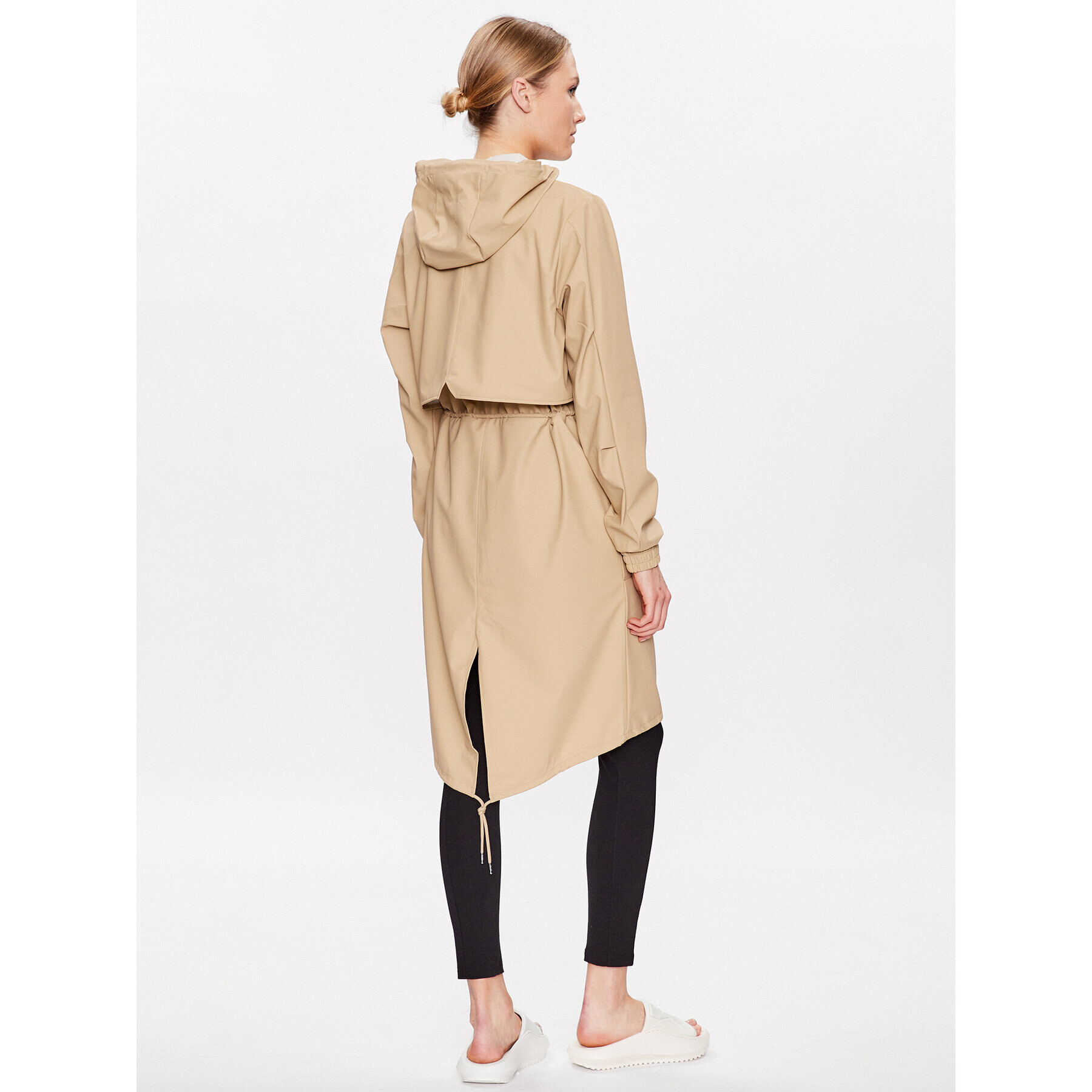 Rains Яке за дъжд 18550 Бежов Casual Fit - Pepit.bg