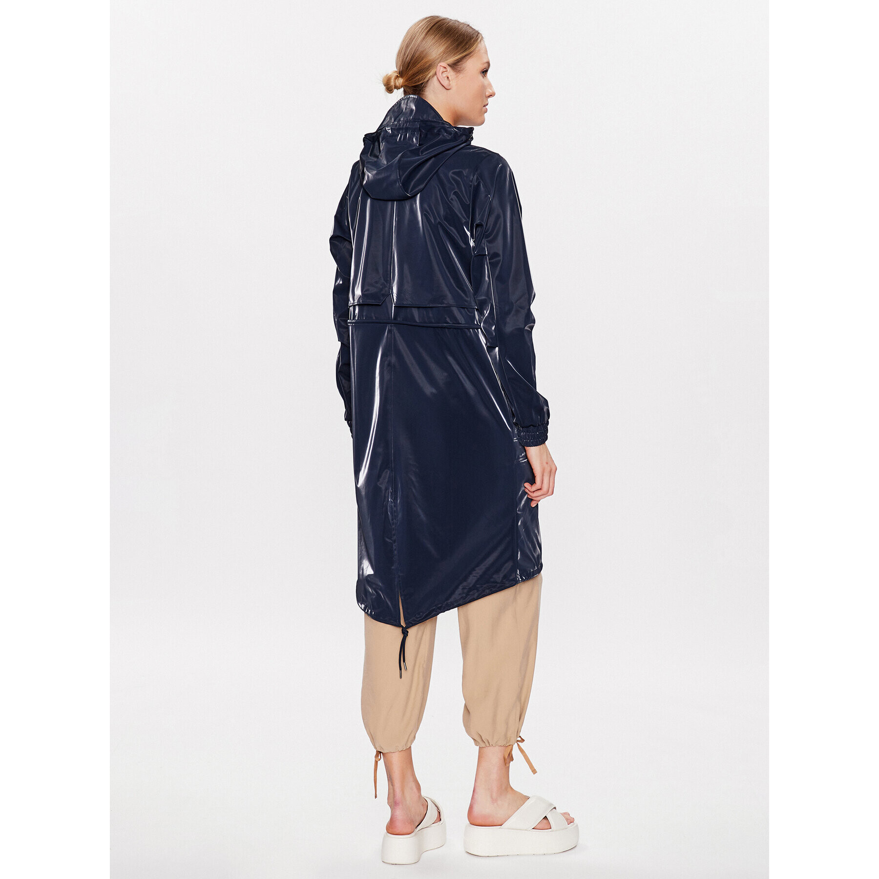 Rains Яке за дъжд 18550 Син Casual Fit - Pepit.bg
