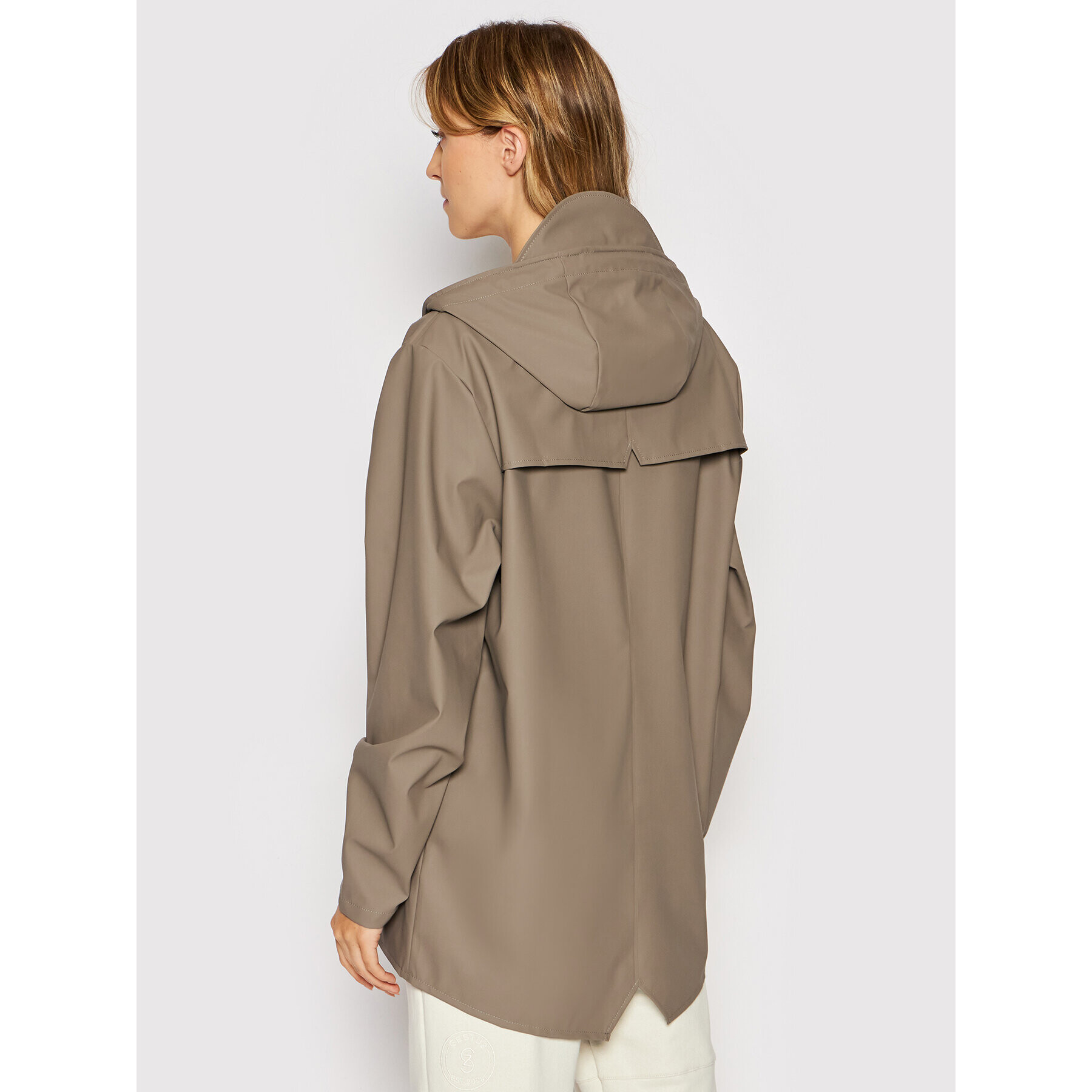 Rains Яке за дъжд Unisex 12010 Кафяв Regular Fit - Pepit.bg