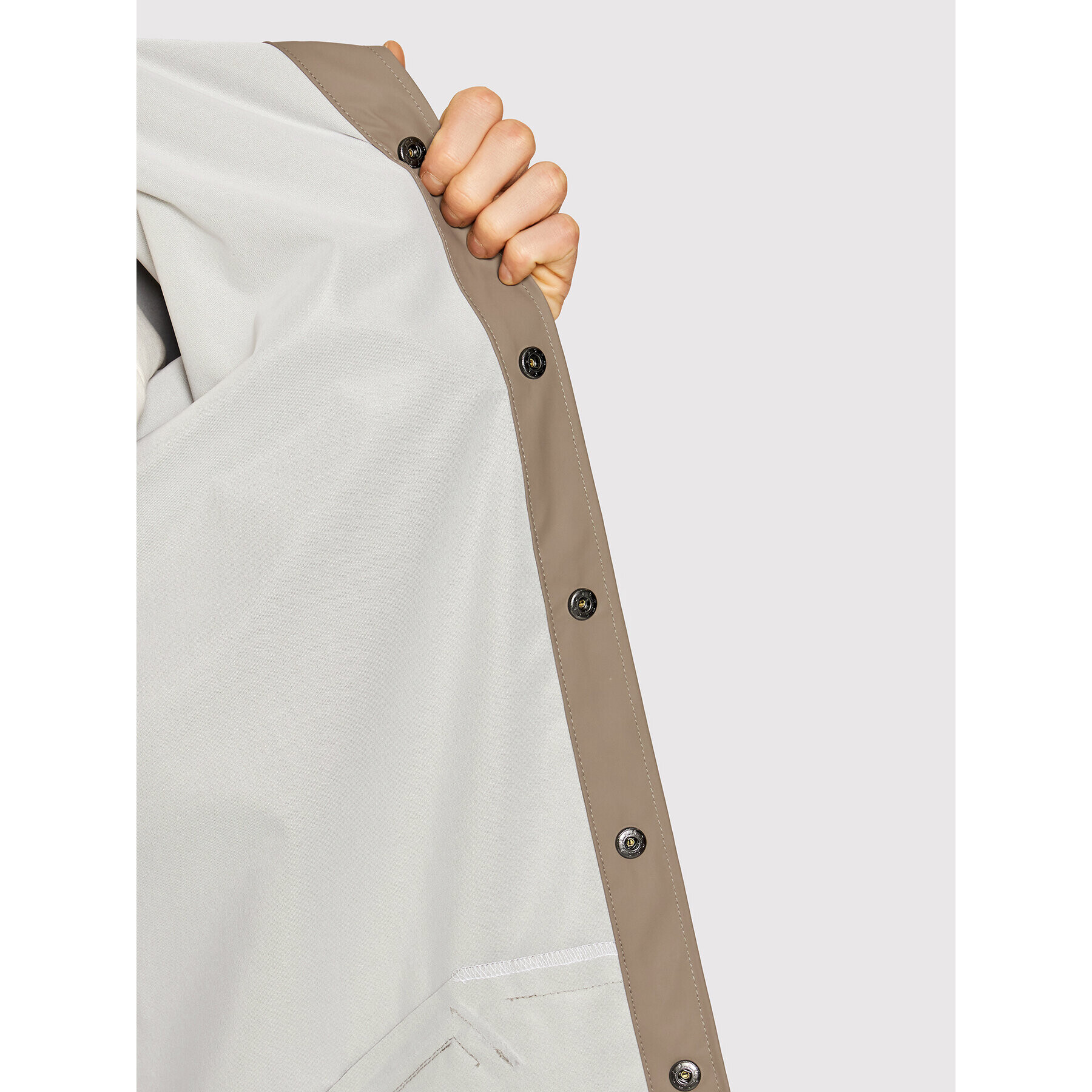 Rains Яке за дъжд Unisex 12010 Кафяв Regular Fit - Pepit.bg