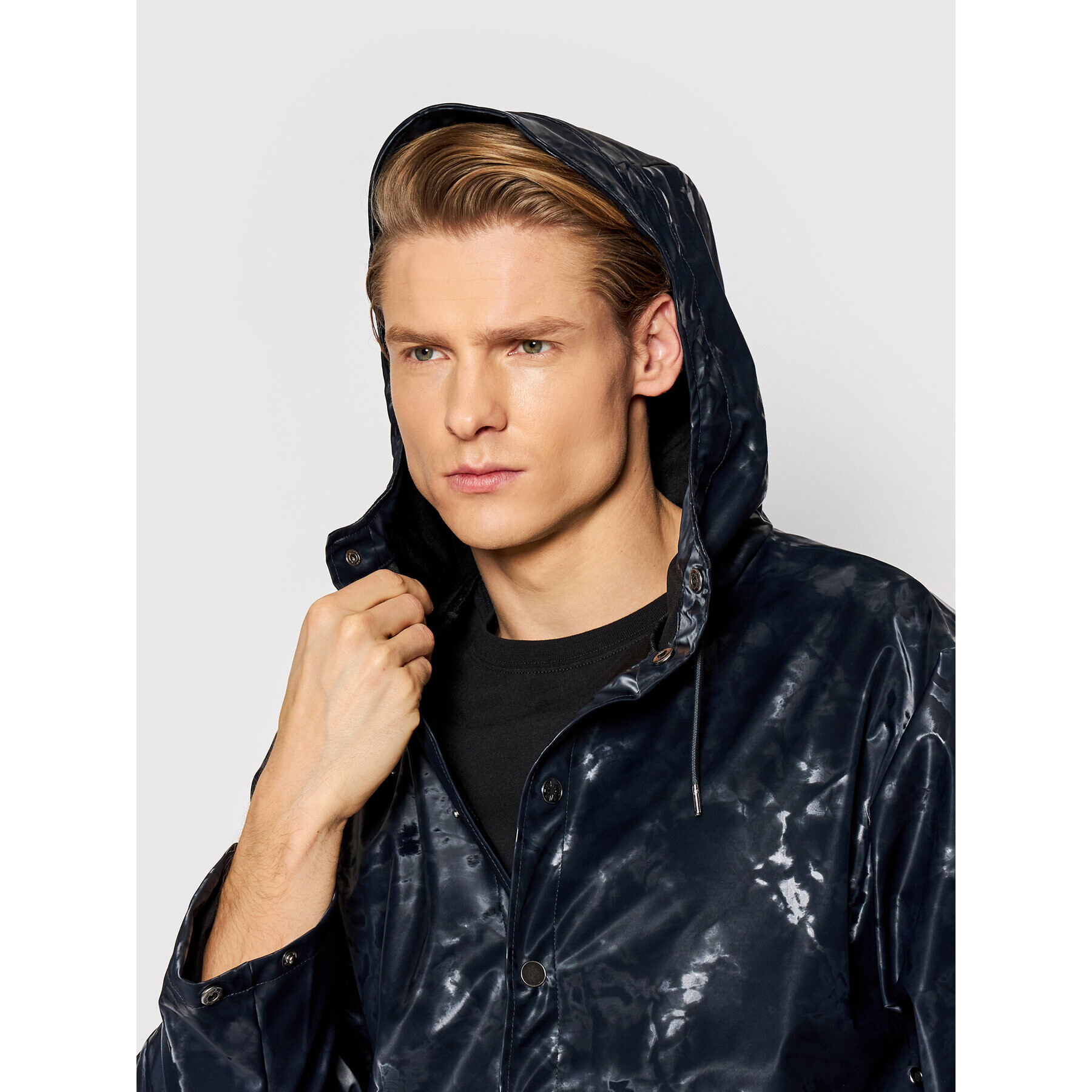 Rains Яке за дъжд Unisex 12010 Тъмносин Regular Fit - Pepit.bg