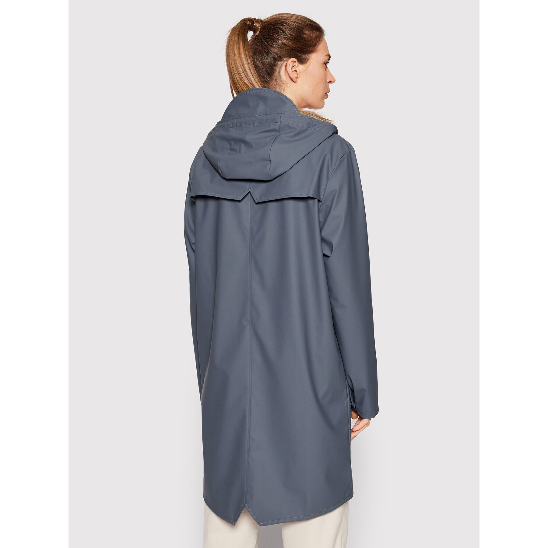 Rains Яке за дъжд Unisex 12020 Тъмносин Regular Fit - Pepit.bg