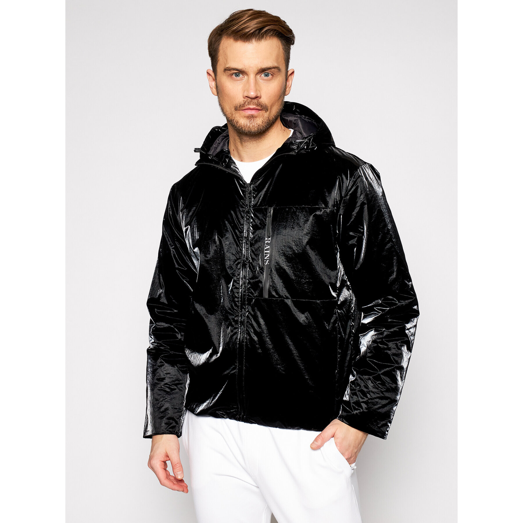 Rains Яке за дъжд Unisex 1532 Черен Regular Fit - Pepit.bg