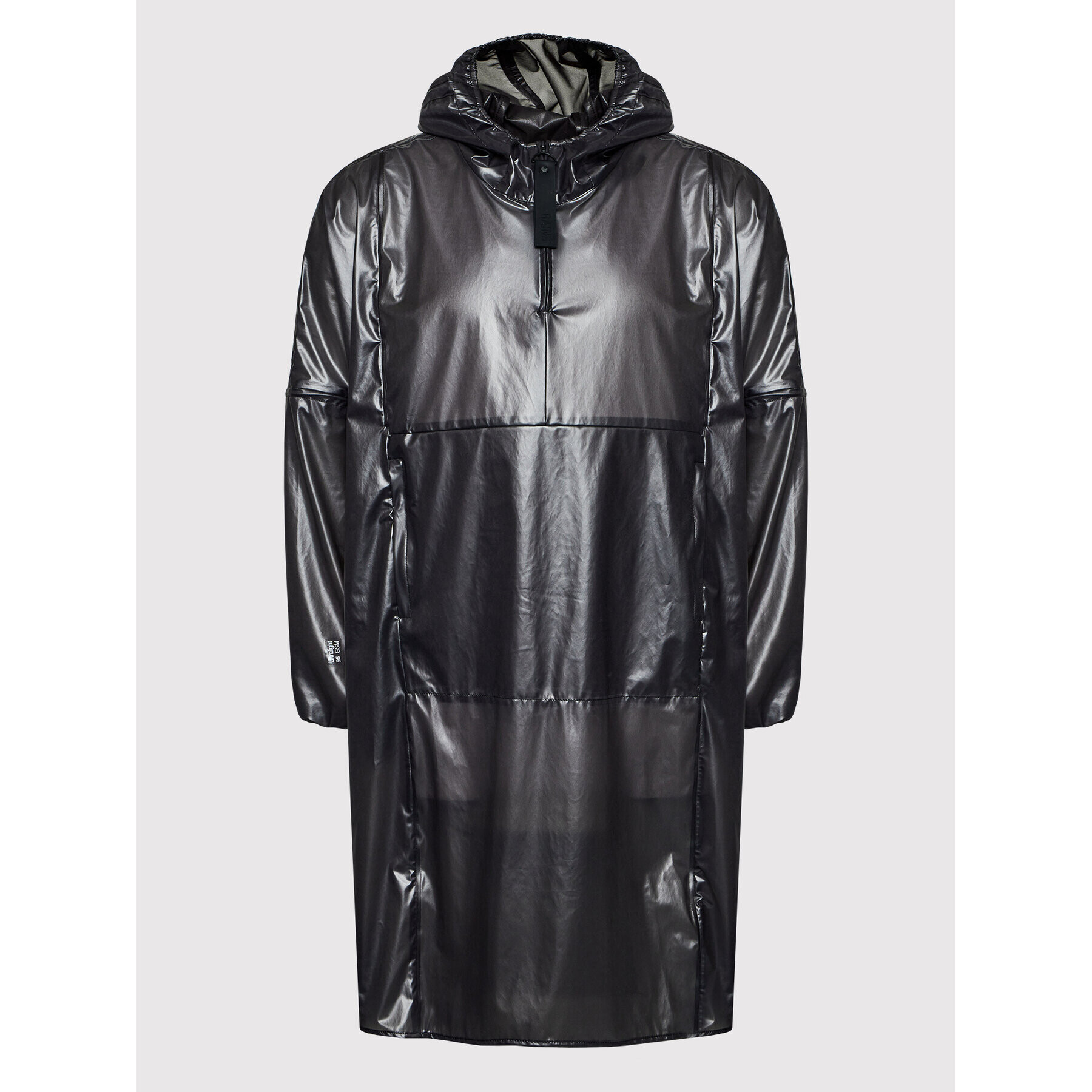 Rains Яке за дъжд Unisex 18770 Черен Relaxed Fit - Pepit.bg